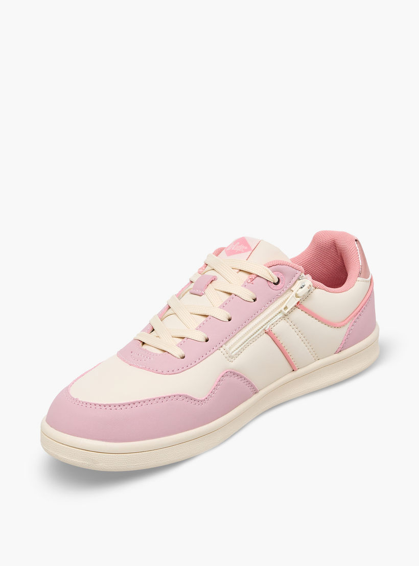 حذاء سنيكرز للكاحل برباط للبنات من لي كوبر-girls-shoes-sneakers-image-12