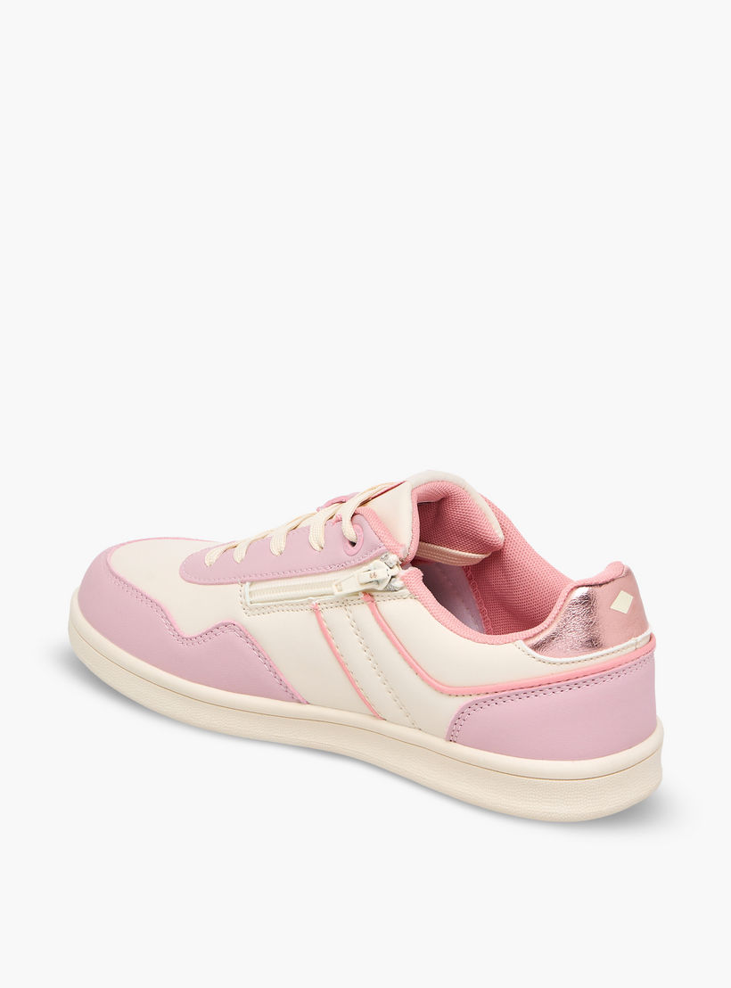 حذاء سنيكرز للكاحل برباط للبنات من لي كوبر-girls-shoes-sneakers-image-13