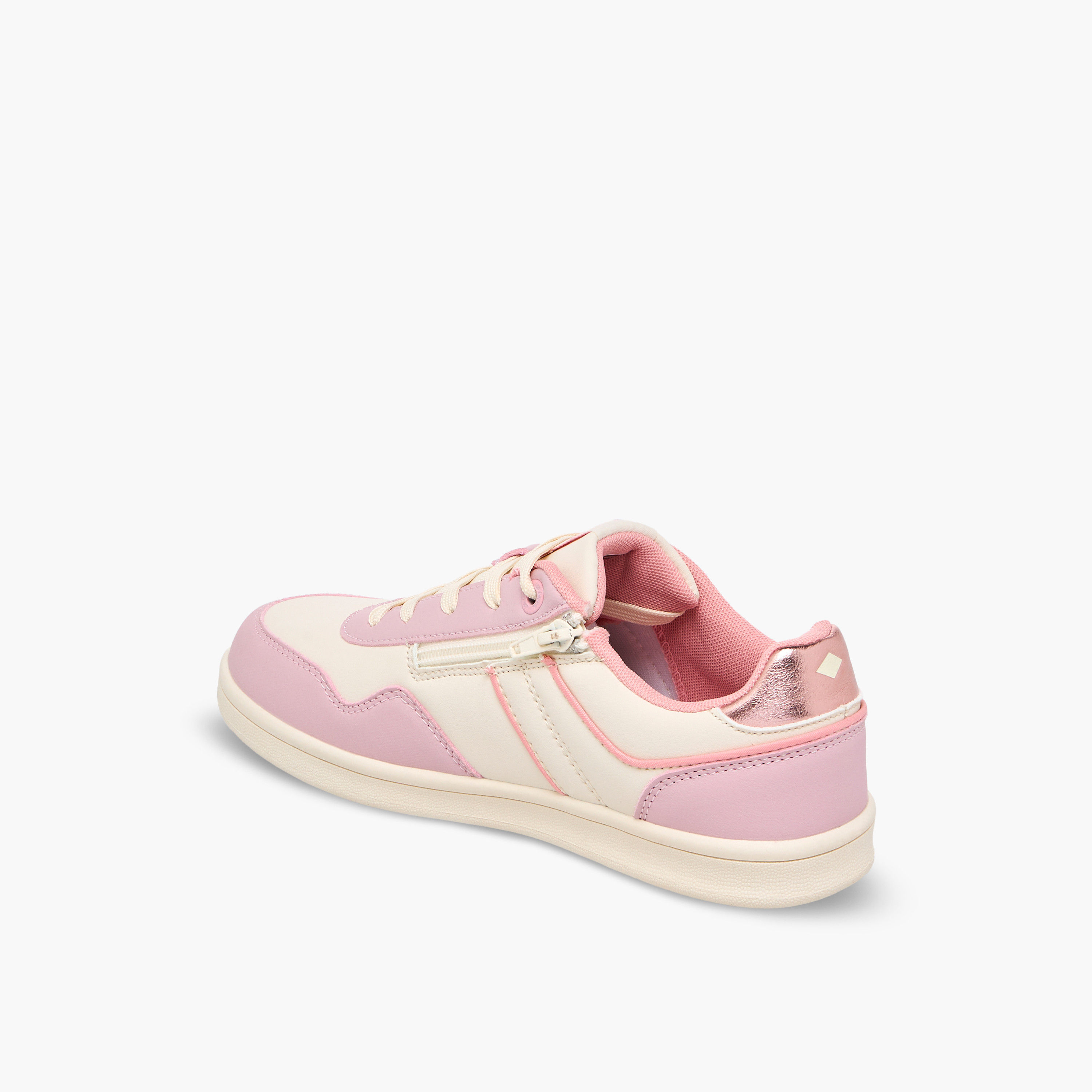 Lee Cooper Girls Lace-Up Ankle Sneakers-girls-shoes-sneakers-image-12