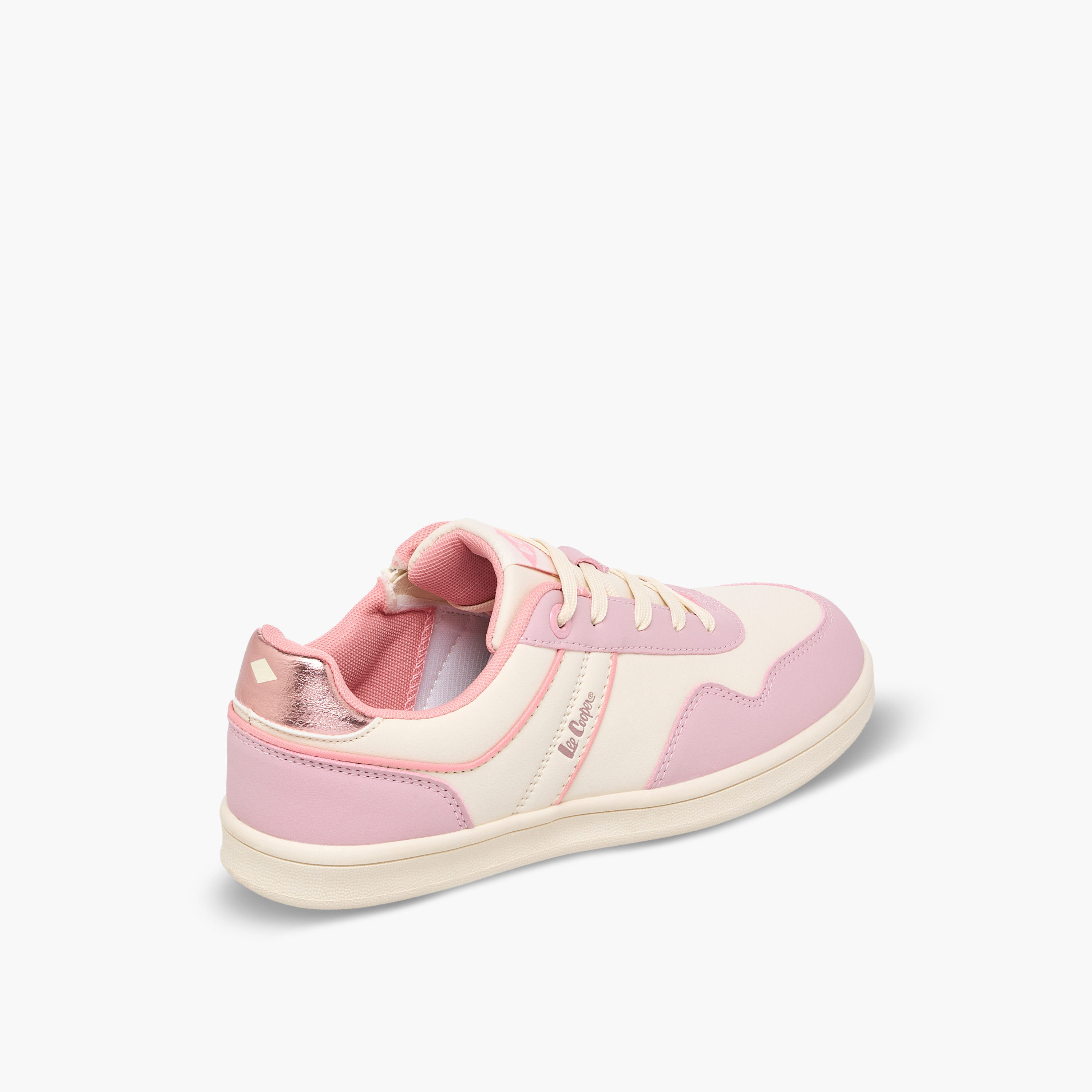 Lee Cooper Girls Lace-Up Ankle Sneakers-girls-shoes-sneakers-image-13