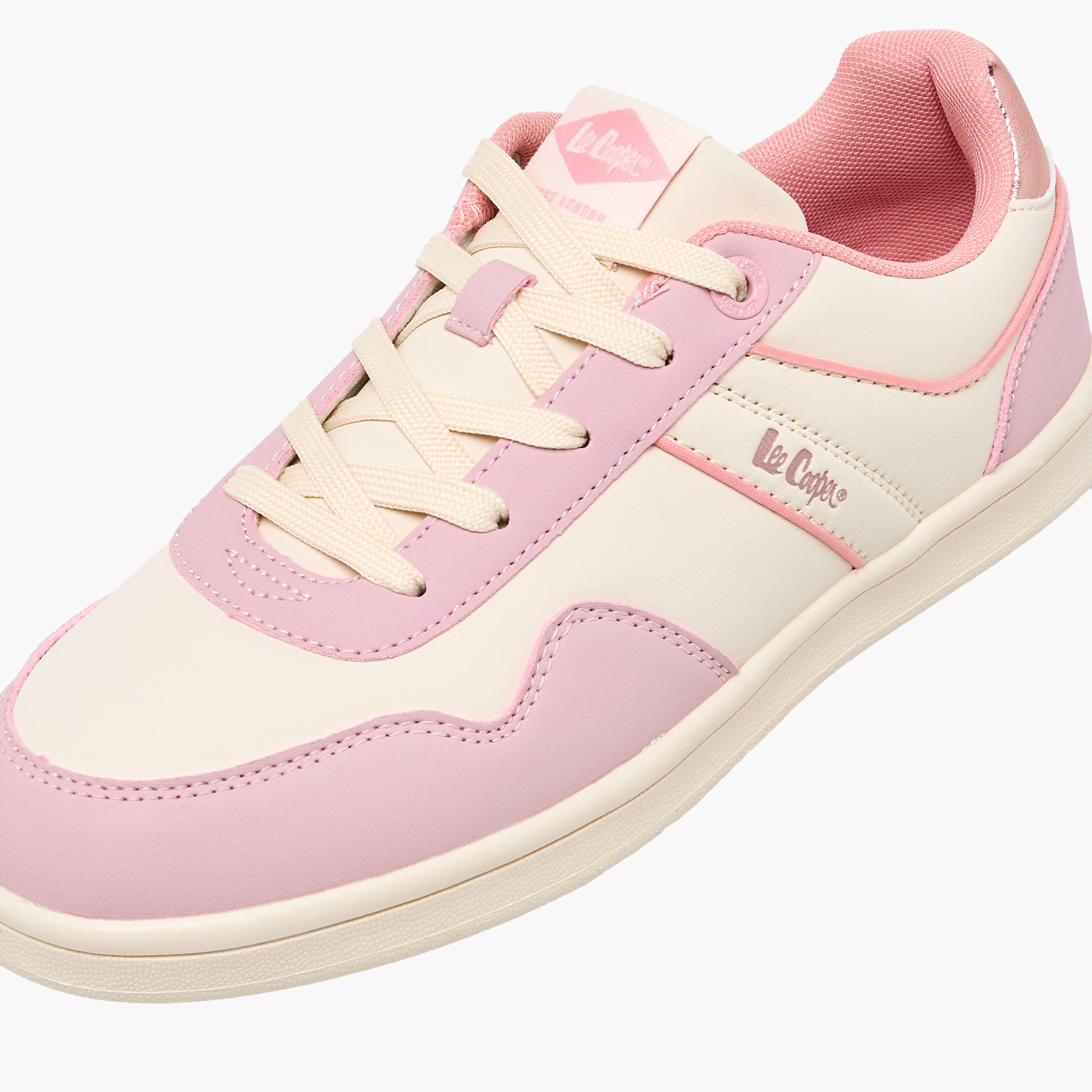 Lee Cooper Girls Lace-Up Ankle Sneakers-girls-shoes-sneakers-image-14