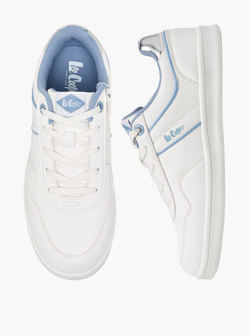 Lee Cooper Girls Lace-Up Ankle Sneakers-girls-shoes-sneakers-image-8