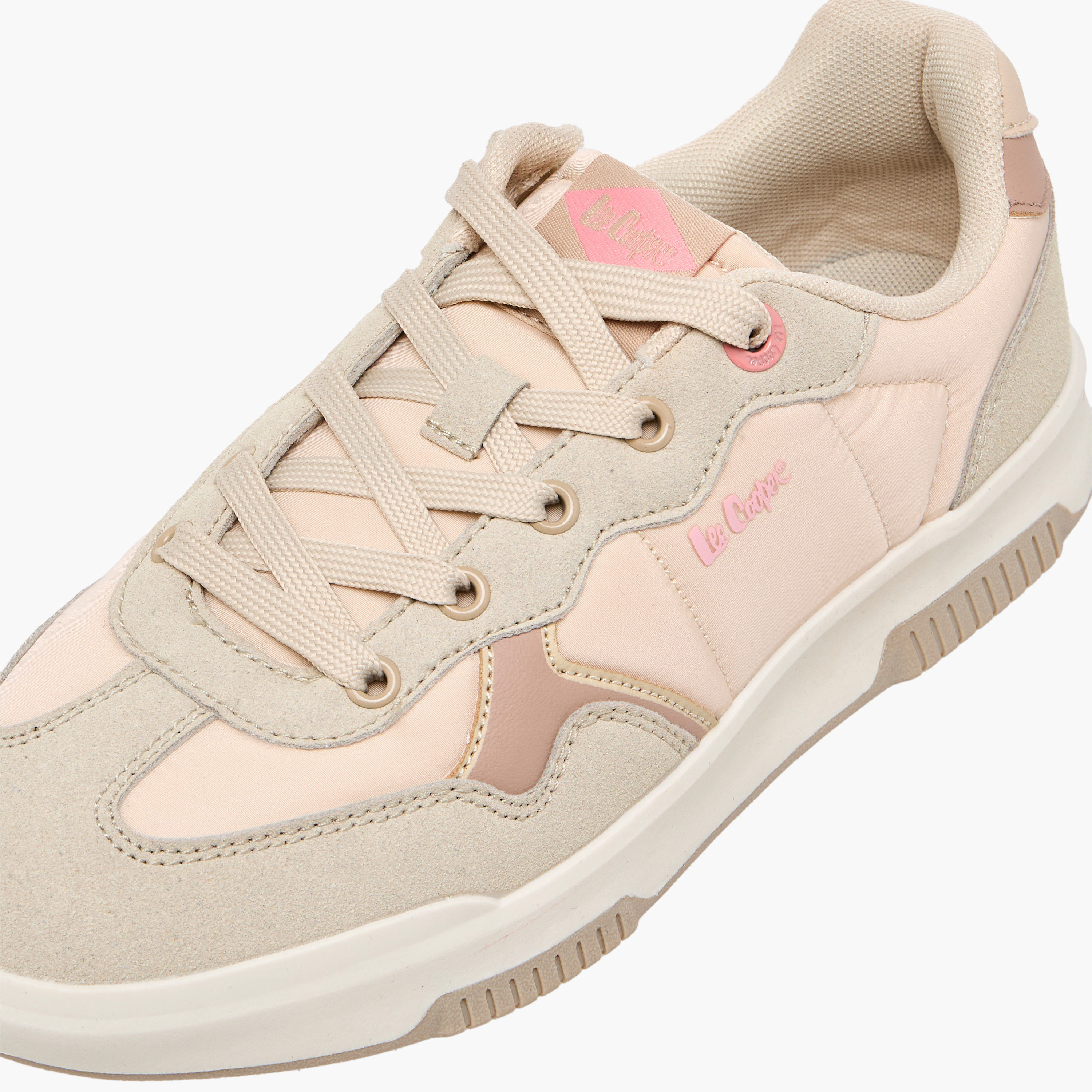 Lee Cooper Girls Lace-Up Ankle Sneakers-girls-shoes-sneakers-image-7