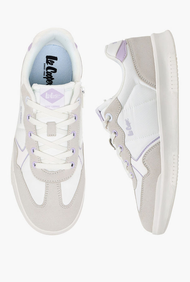Lee Cooper Girls Lace-Up Ankle Sneakers-girls-shoes-sneakers-image-1
