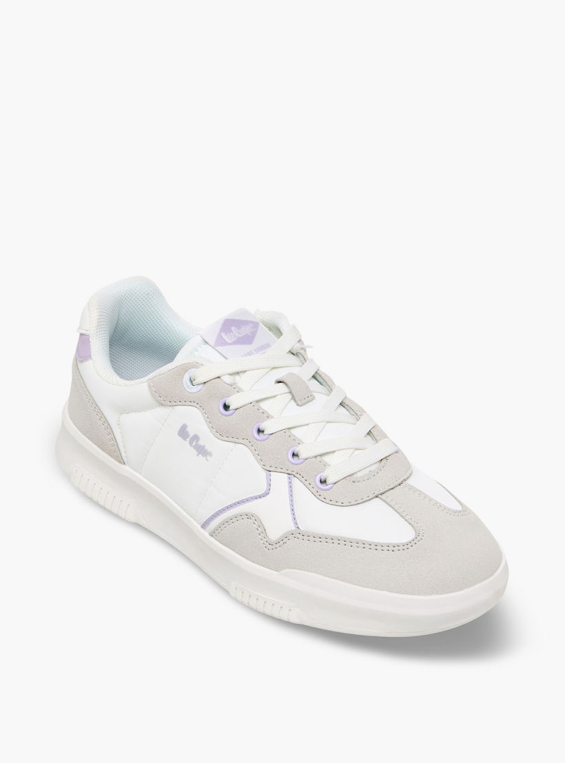 Lee Cooper Girls Lace-Up Ankle Sneakers-girls-shoes-sneakers-image-2