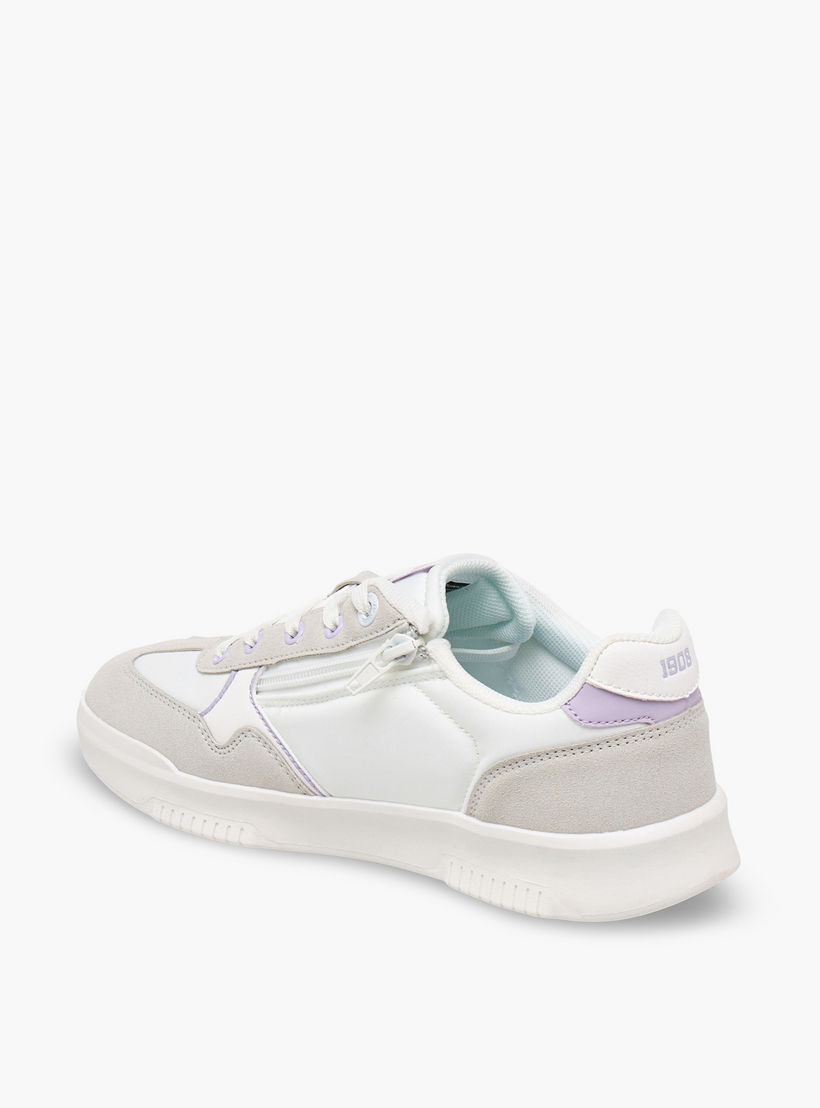Lee Cooper Girls Lace-Up Ankle Sneakers-girls-shoes-sneakers-image-5
