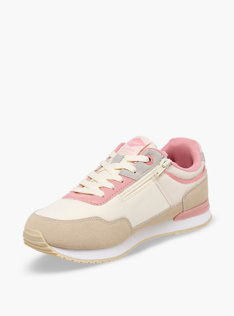 حذاء سنيكرز للكاحل برباط للبنات من لي كوبر-girls-shoes-sneakers-image-4