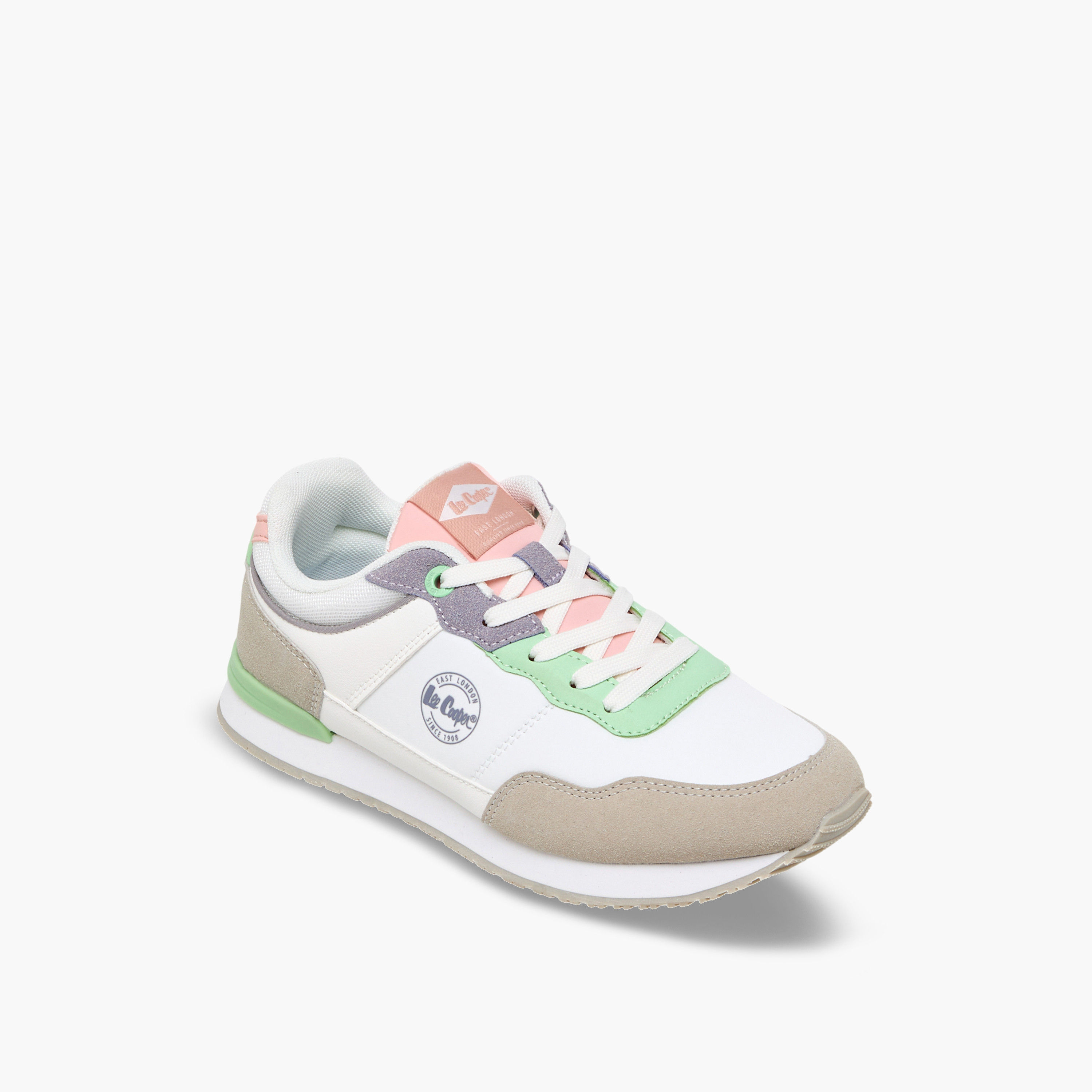 Lee Cooper Girls Lace-Up Ankle Sneakers-girls-shoes-sneakers-image-10
