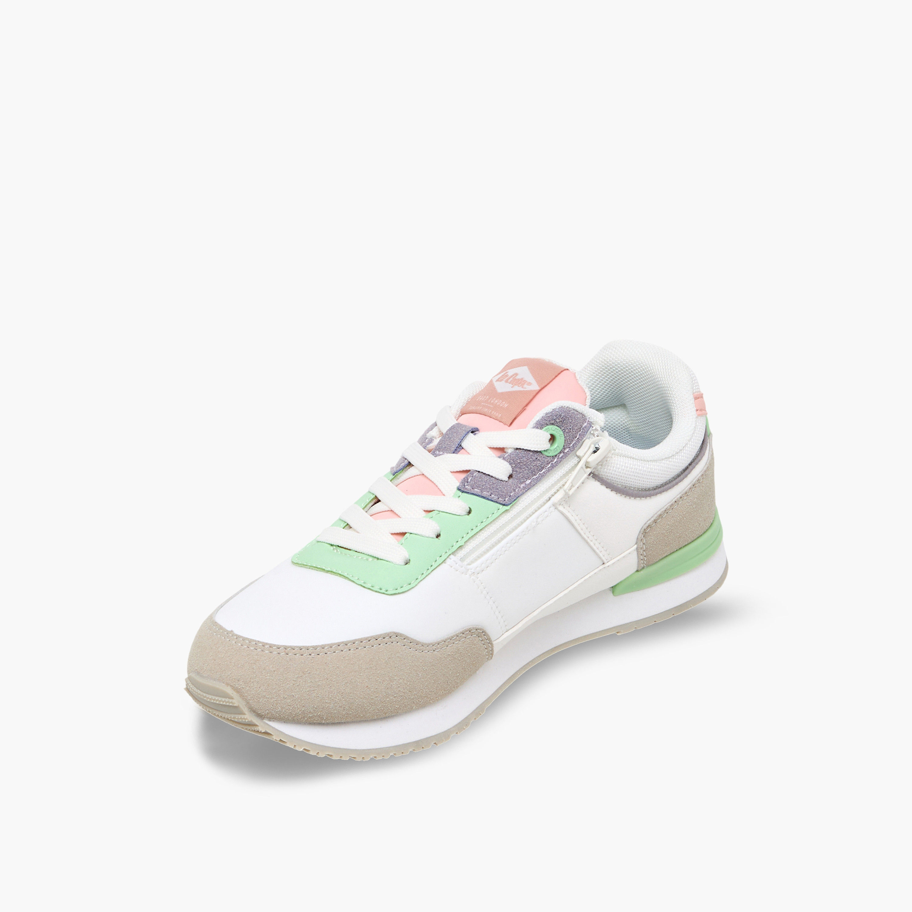 Lee Cooper Girls Lace-Up Ankle Sneakers-girls-shoes-sneakers-image-12