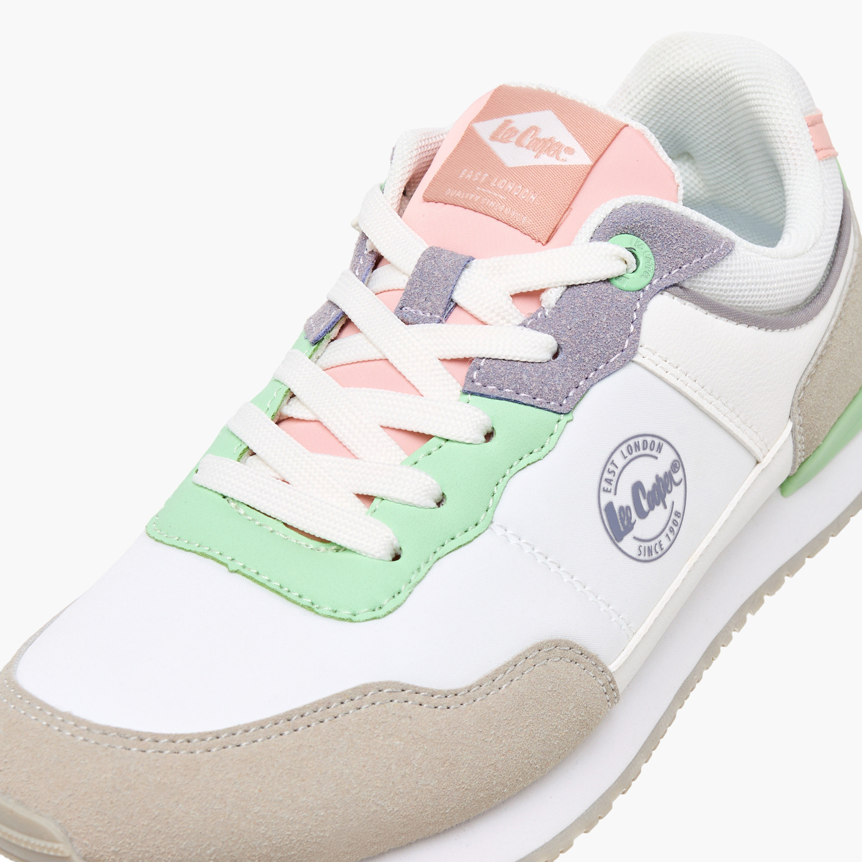 Lee Cooper Girls Lace-Up Ankle Sneakers-girls-shoes-sneakers-image-15