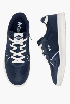 حذاء سنيكرز طول الكاحل برباط إغلاق للأولاد من لي كوبر-boys-shoes-sneakers-image-1