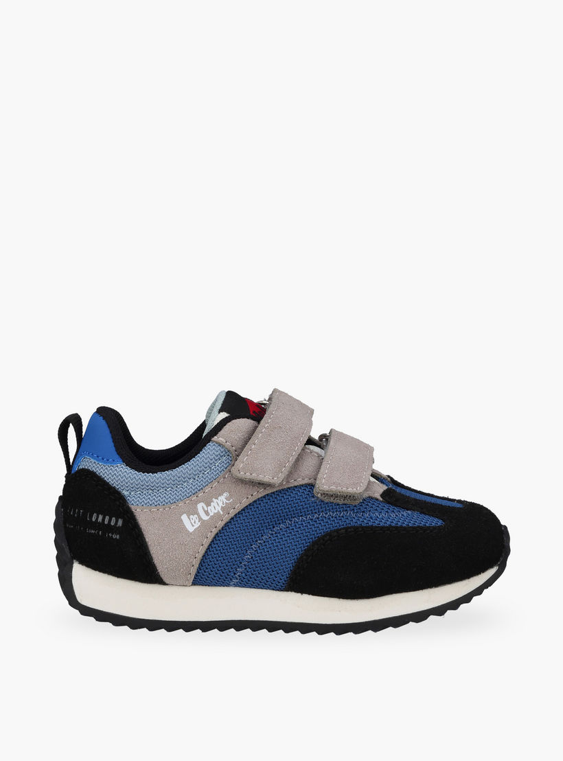 Lee Cooper Boys Panelled Hook & Loop Ankle Sneakers-boys-shoes-sneakers-image-3