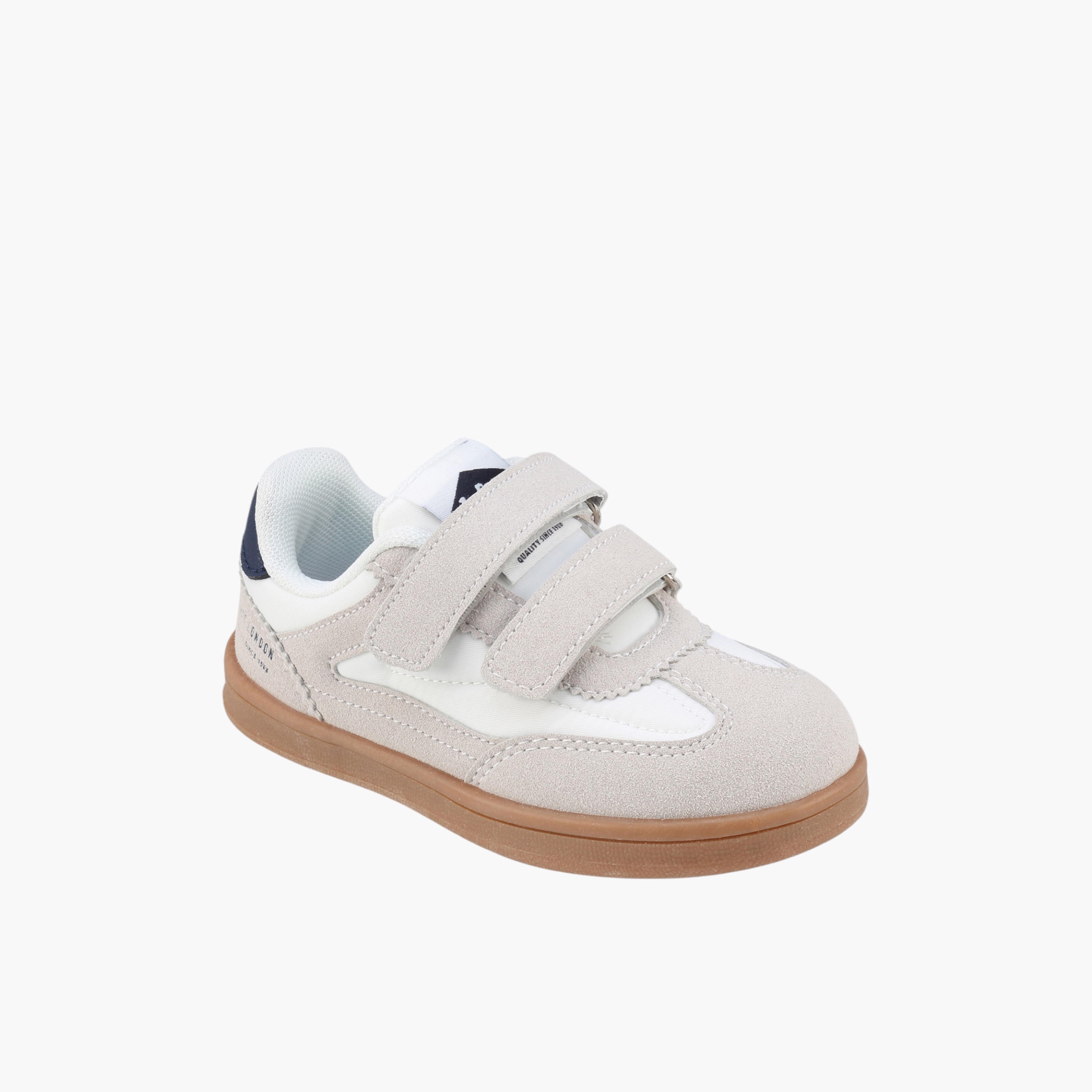 Lee Cooper Girls Panelled Hook & Loop Sneakers-girls-shoes-sneakers-image-2