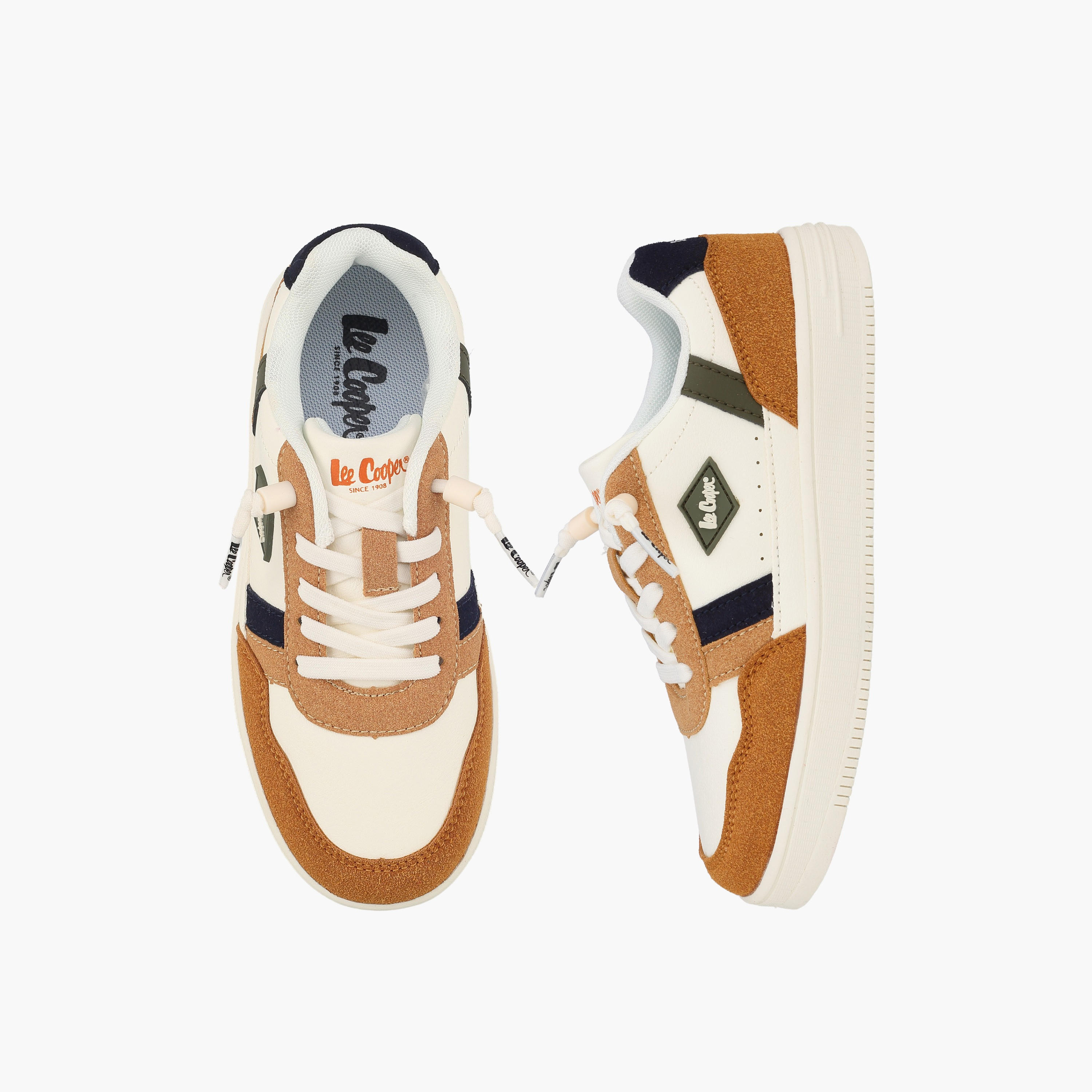 حذاء سنيكرز برباط إغلاق وألواح للأولاد من لي كوبر-boys-shoes-sneakers-image-1