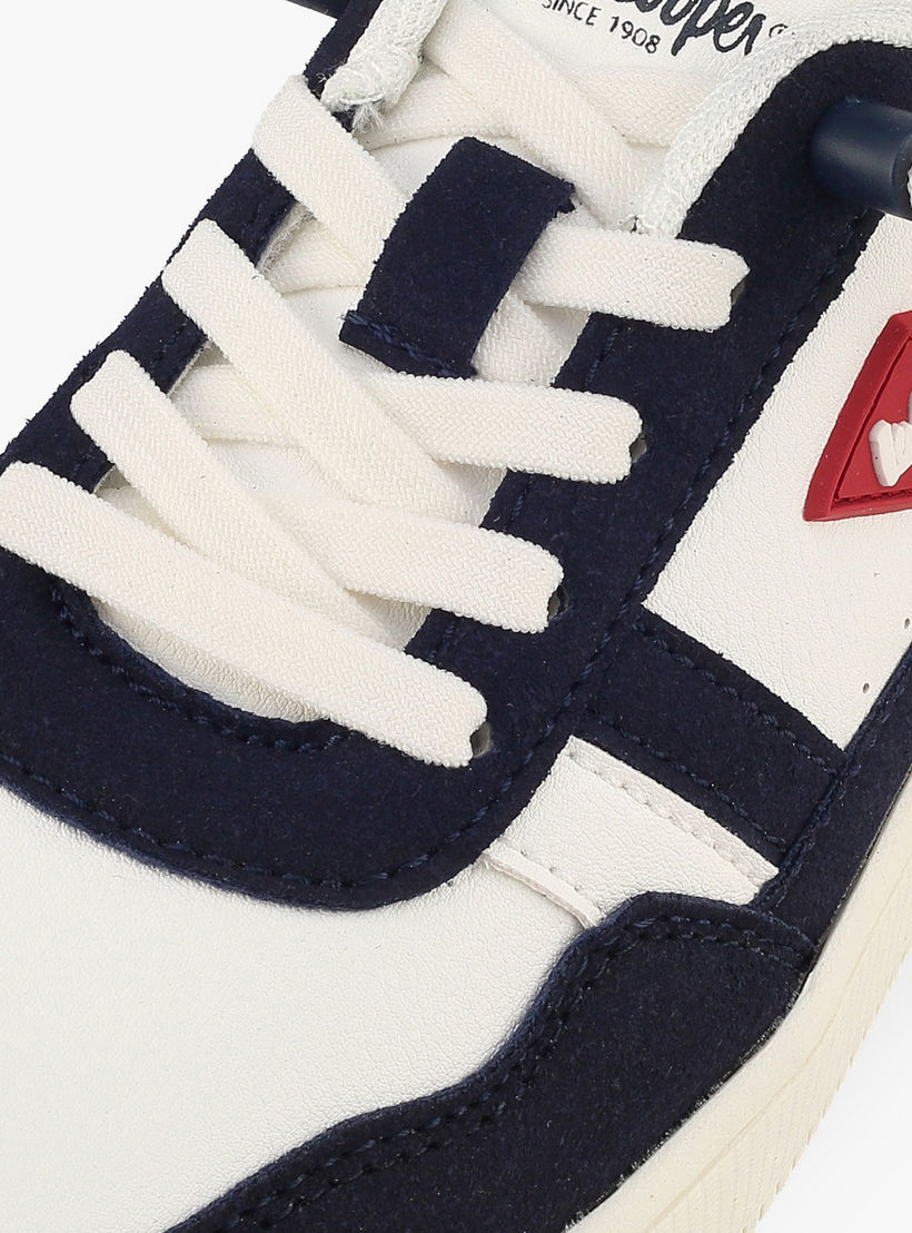 Lee Cooper Boys Panelled Lace-Up Sneakers-boys-shoes-sneakers-image-4