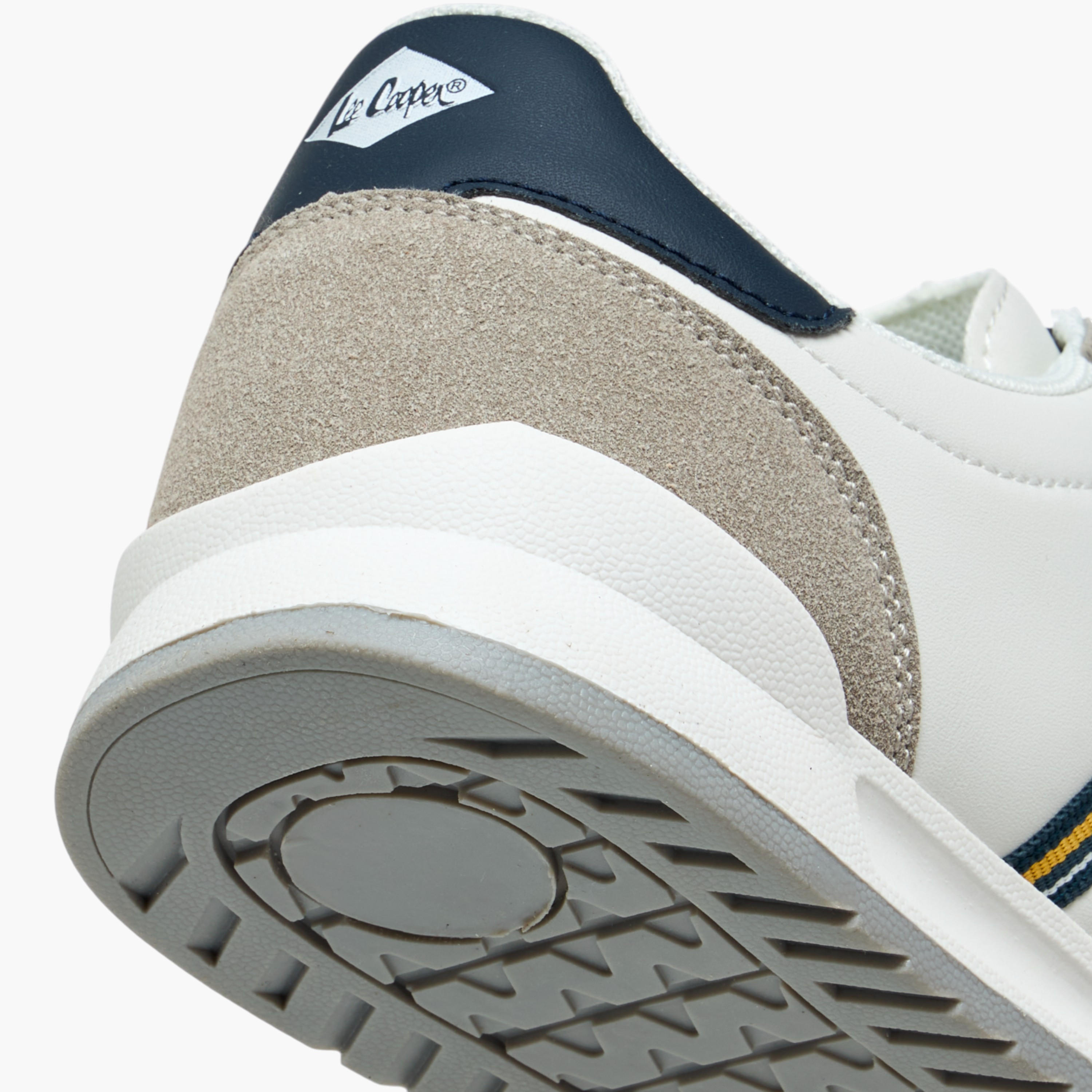 Lee Cooper Men's Panelled Lace-Up Sneakers-men-shoes-sneakers-image-5