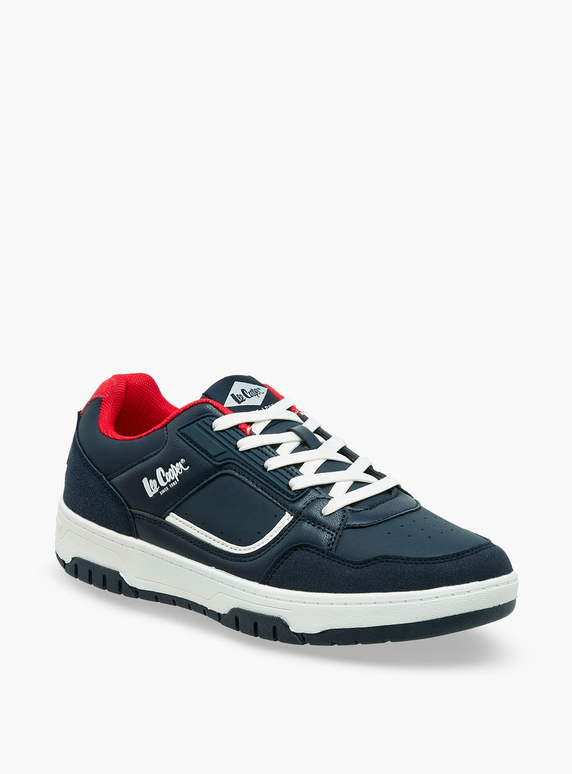Lee Cooper Men Lace-Up Ankle Sneakers-men-shoes-sneakers-image-2