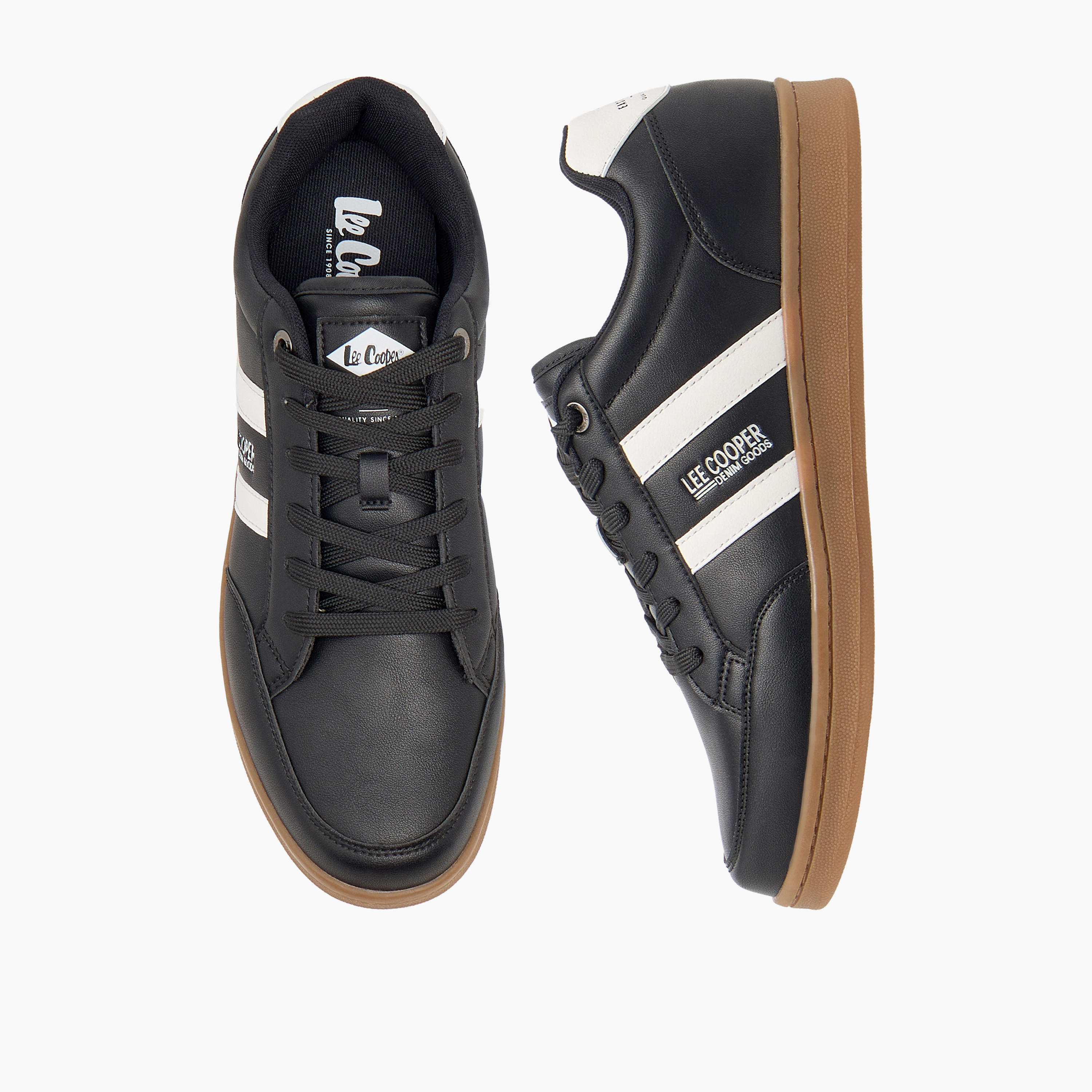 Lee Cooper Men Lace-Up Sneakers-men-shoes-sneakers-image-1