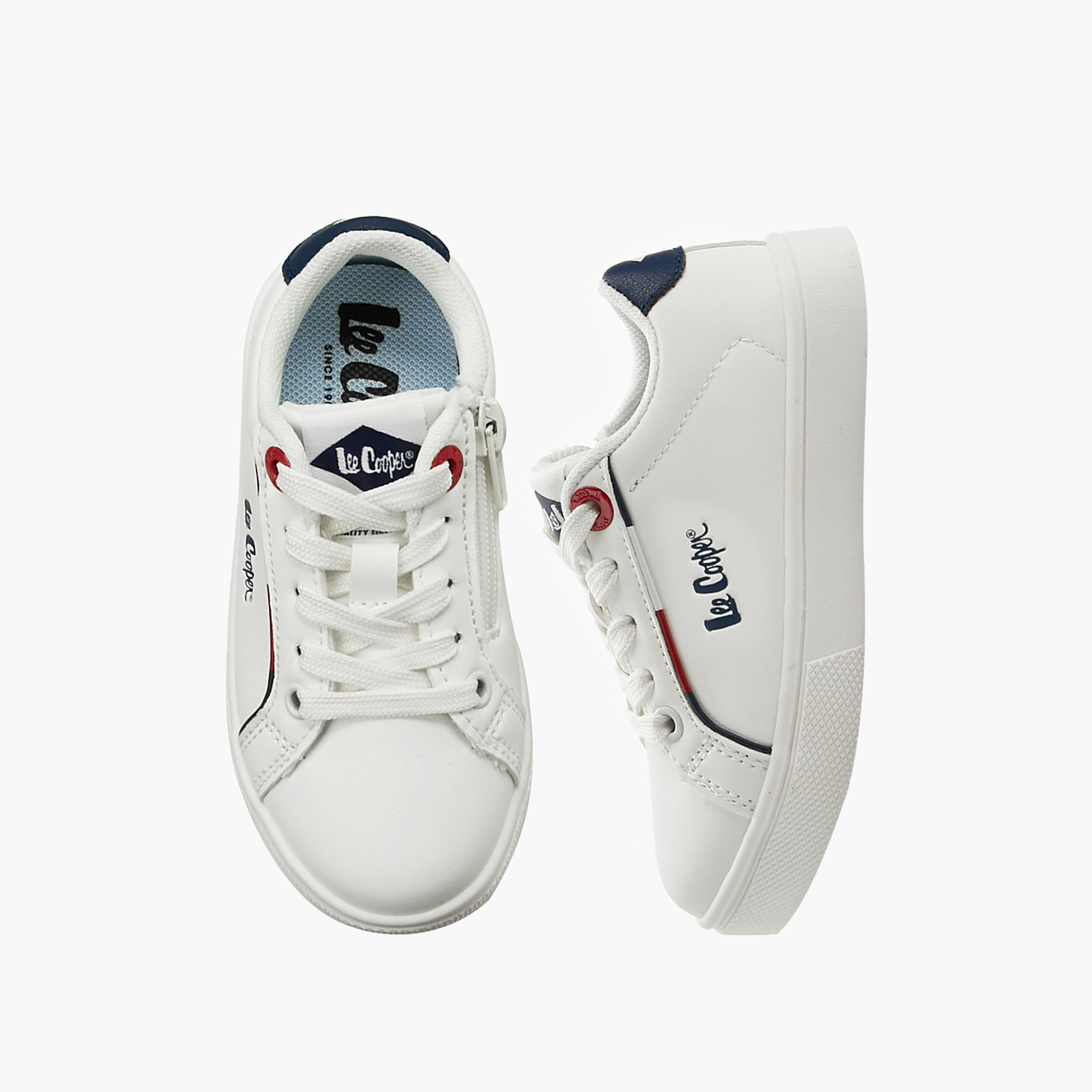 Lee Cooper Boys Lace-Up Ankle Sneakers-boys-shoes-sneakers-image-1