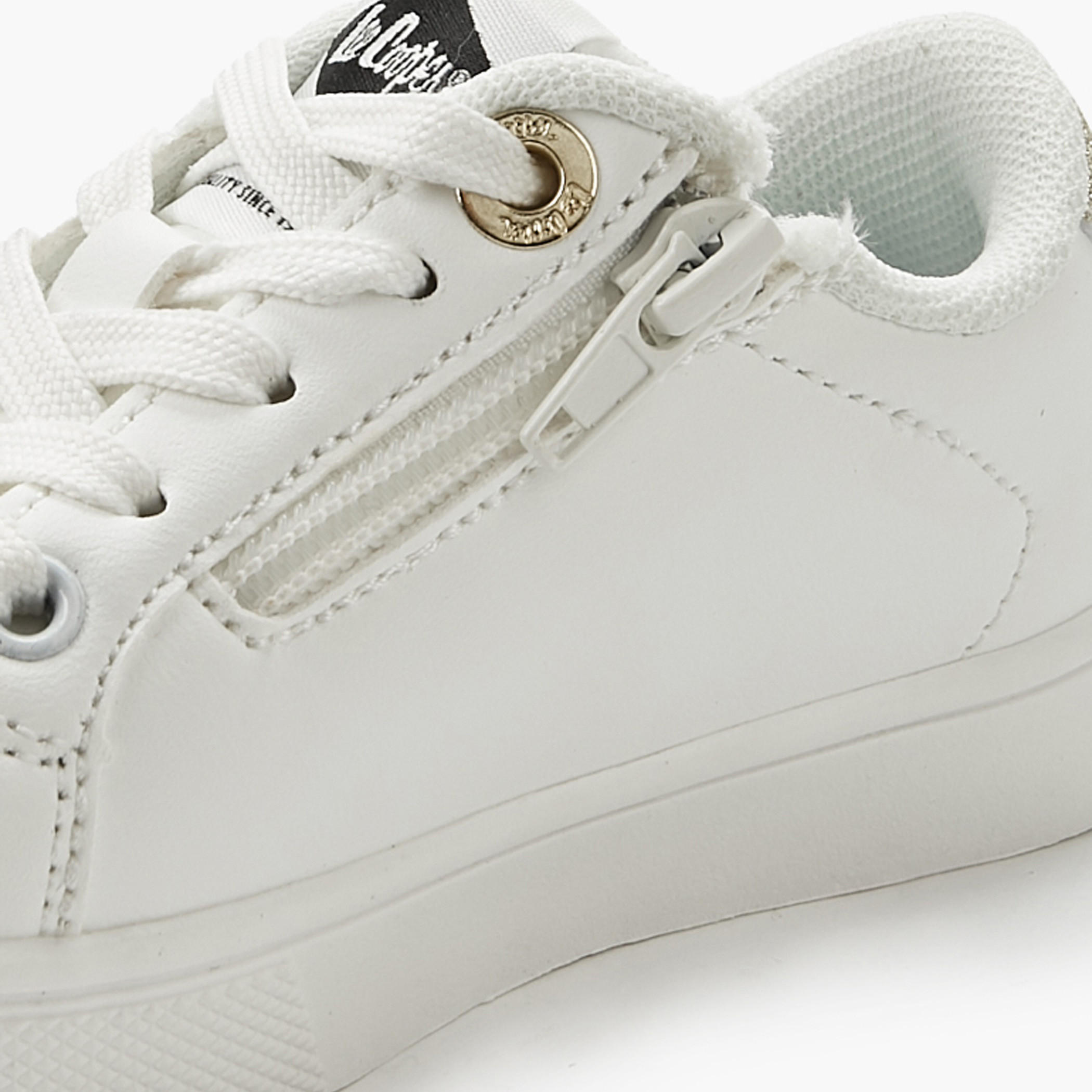حذاء سنيكرز طول الكاحل برباط إغلاق للبنات من لي كوبر-girls-shoes-sneakers-image-5