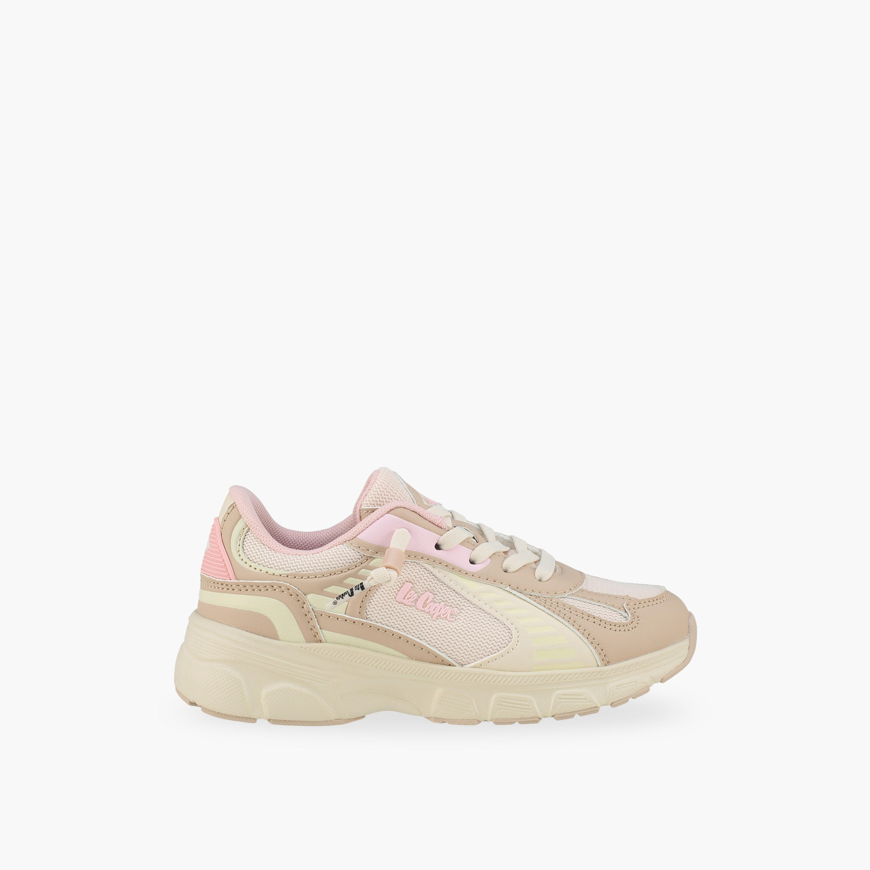 Lee Cooper Girls Lace-Up Ankle Sneakers-girls-shoes-sports-image-3