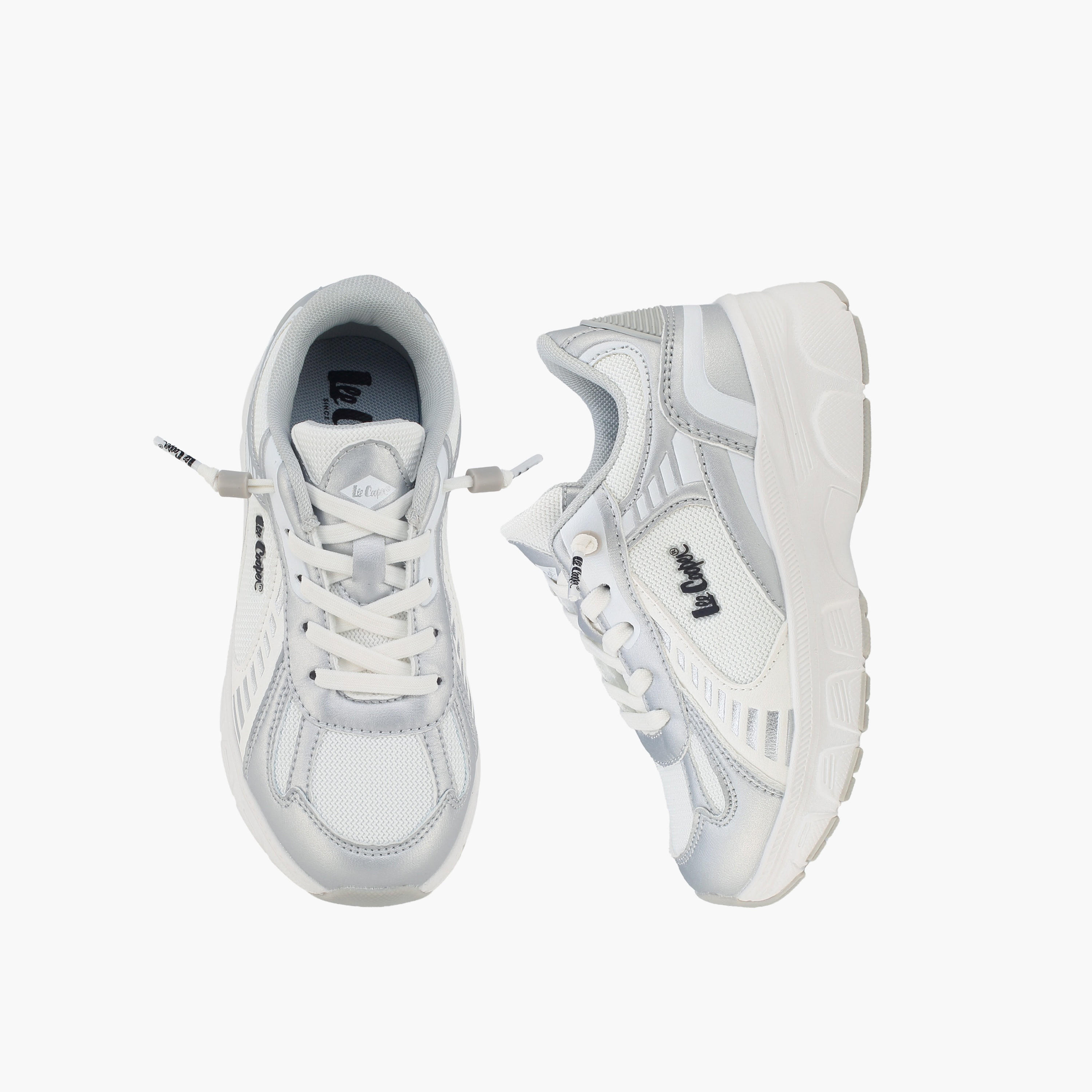 Lee Cooper Girls Lace-Up Ankle Sneakers-girls-shoes-sports-image-1
