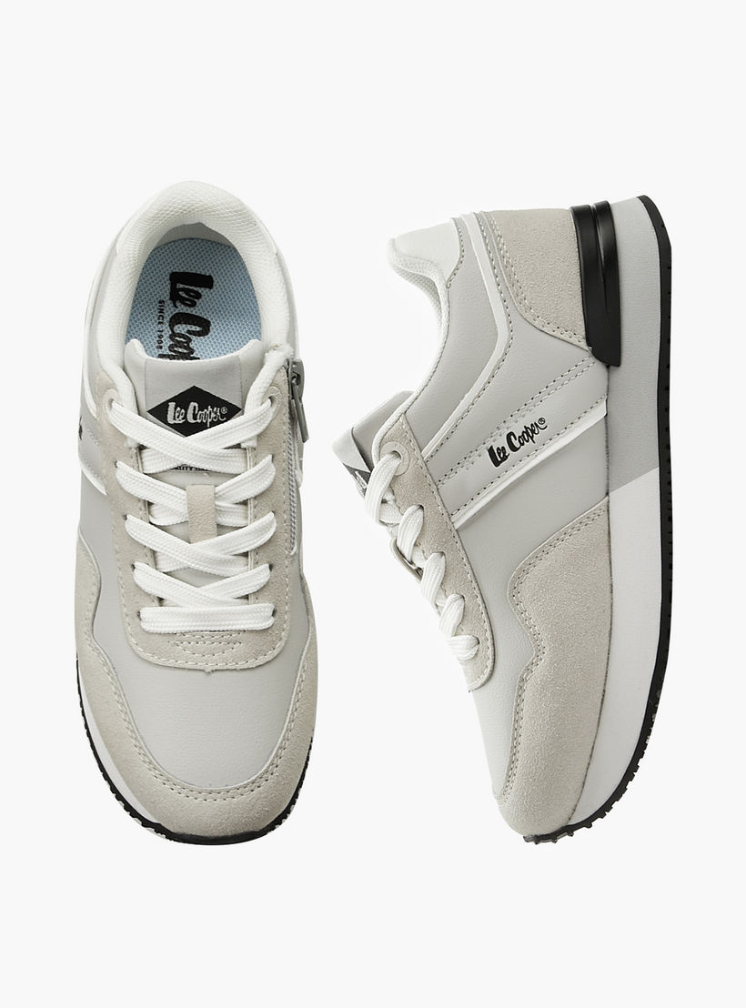 Lee Cooper Boys Lace-Up Ankle Sneakers-boys-shoes-sneakers-image-1
