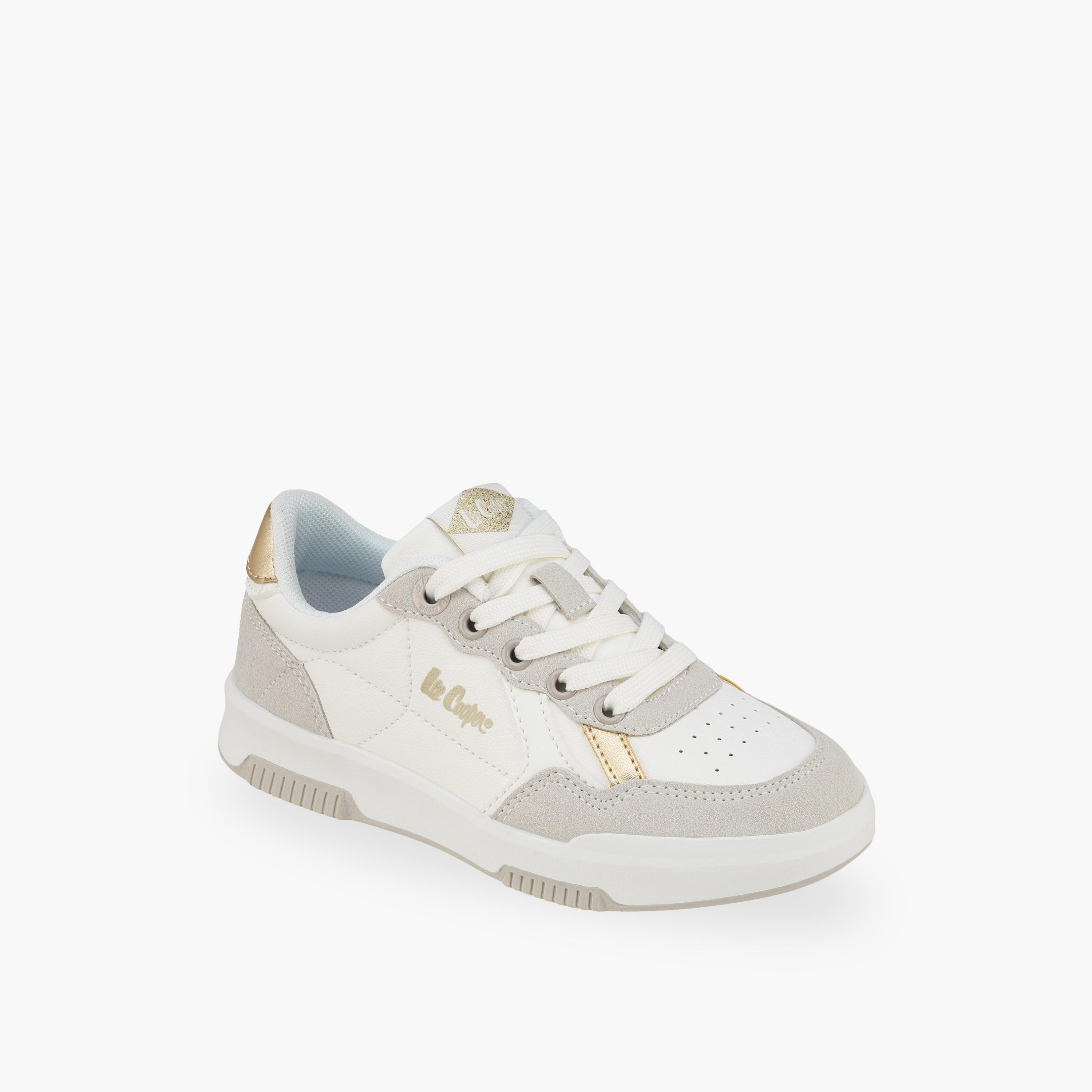 Lee Cooper Girls Lace-Up Ankle Sneakers-girls-shoes-sneakers-image-2