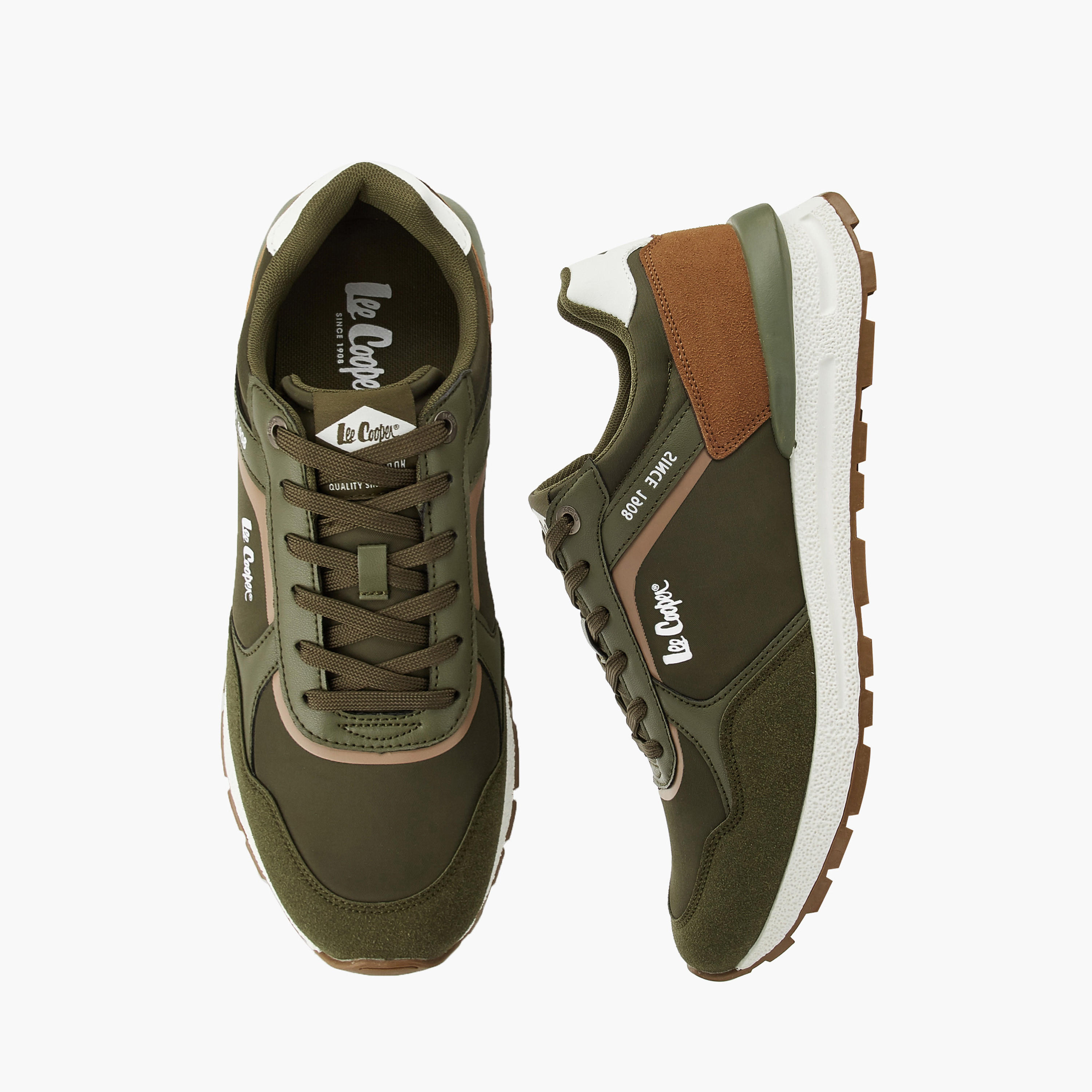 Lee Cooper Men Ortholite Lace-Up Sneakers-men-shoes-sneakers-image-1
