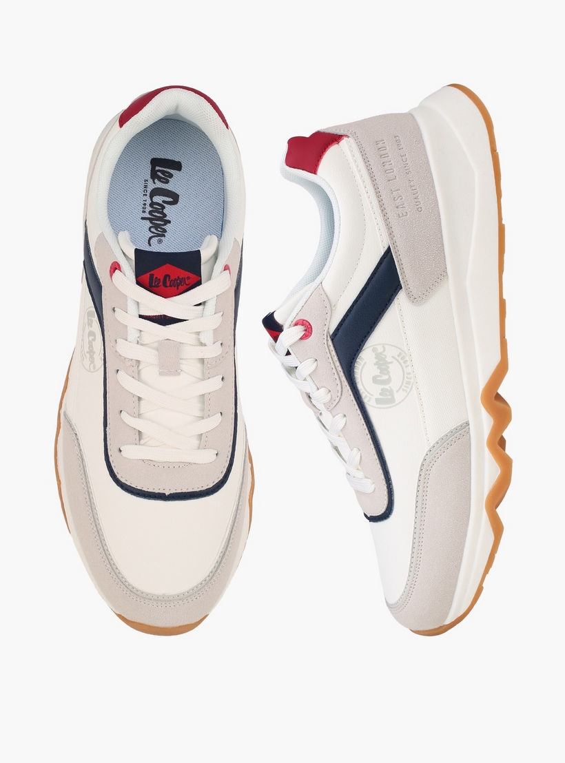 Lee Cooper Men Lace-Up Ankle Sneakers-men-shoes-sneakers-image-1