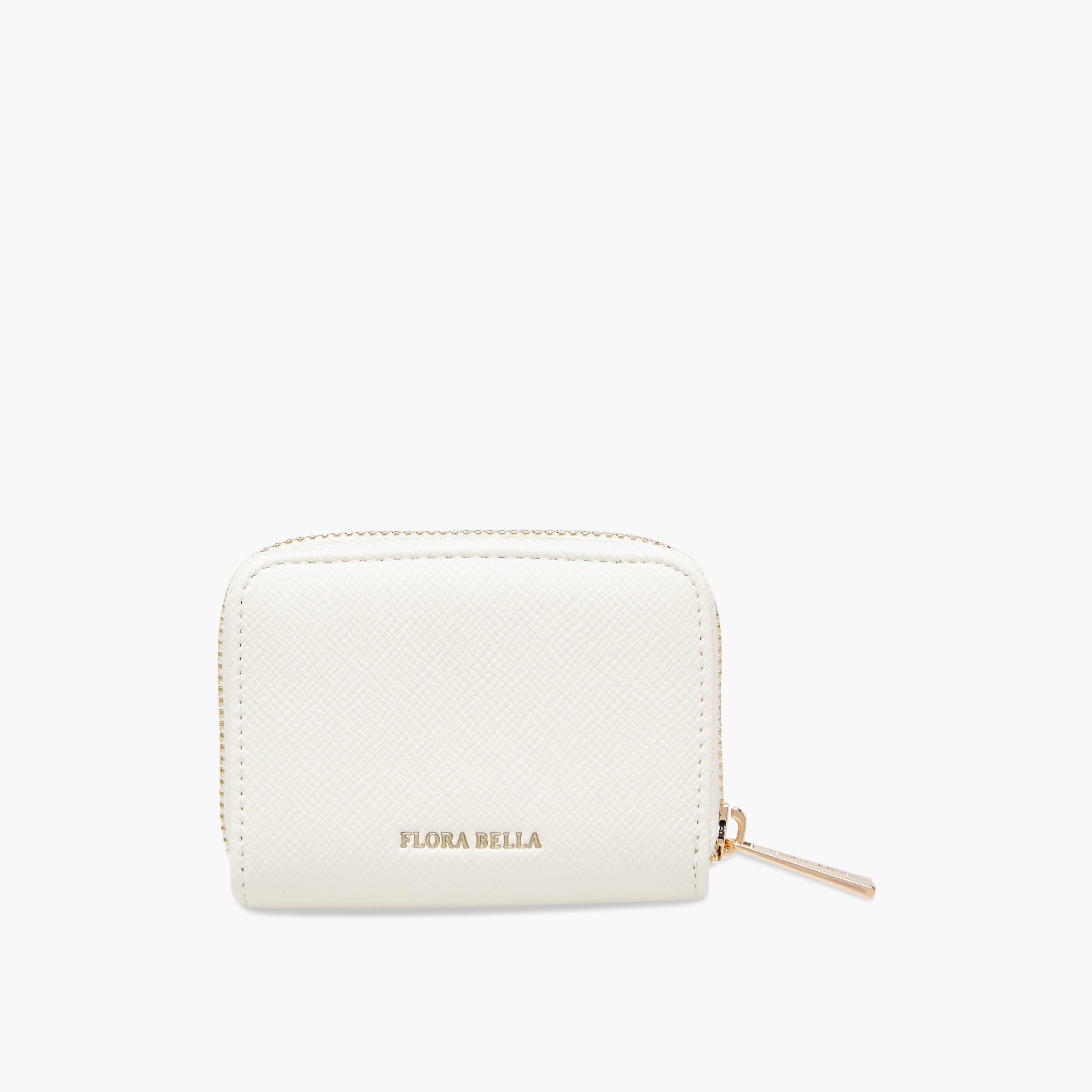 Flora Bella Textured Wallet with Zip Closure-women-bagsandwallets-wallets-image-1