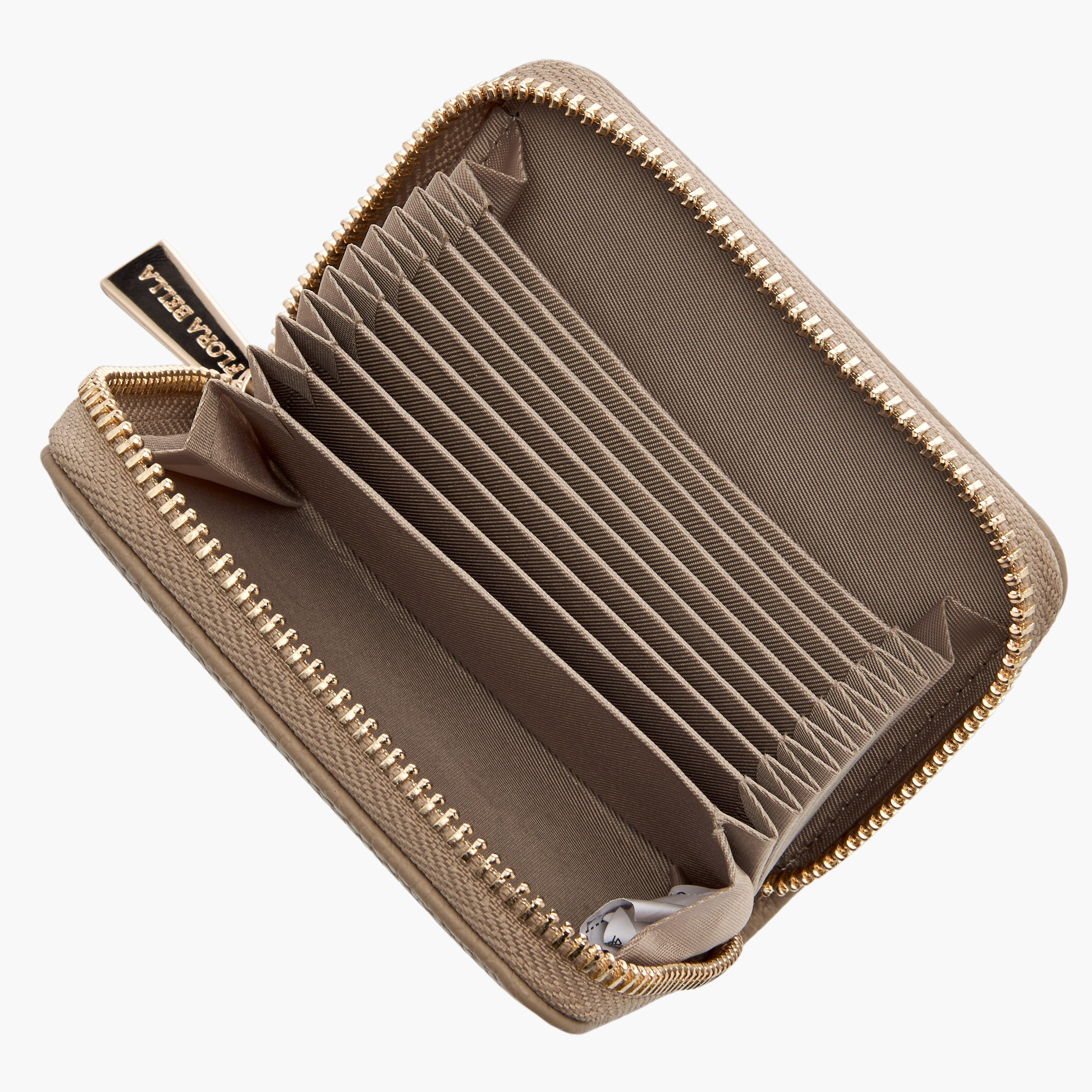 Flora Bella Textured Cardholder with Zip Closure-women-bagsandwallets-wallets-image-5
