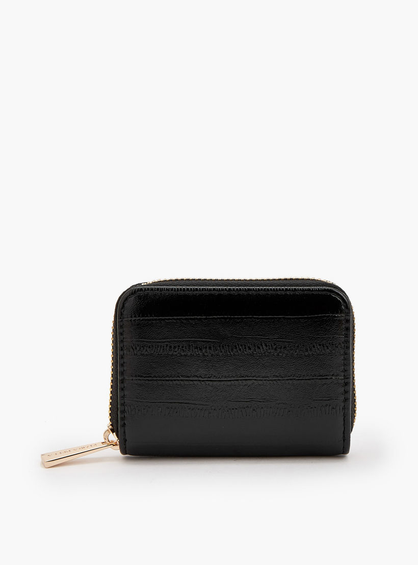 Flora Bella Solid Card Holder with Zip Closure-women-bagsandwallets-wallets-image-2