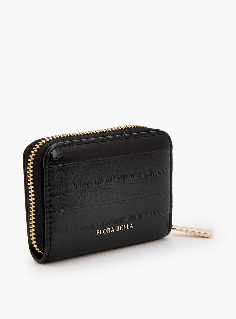 Flora Bella Solid Card Holder with Zip Closure-women-bagsandwallets-wallets-image-3