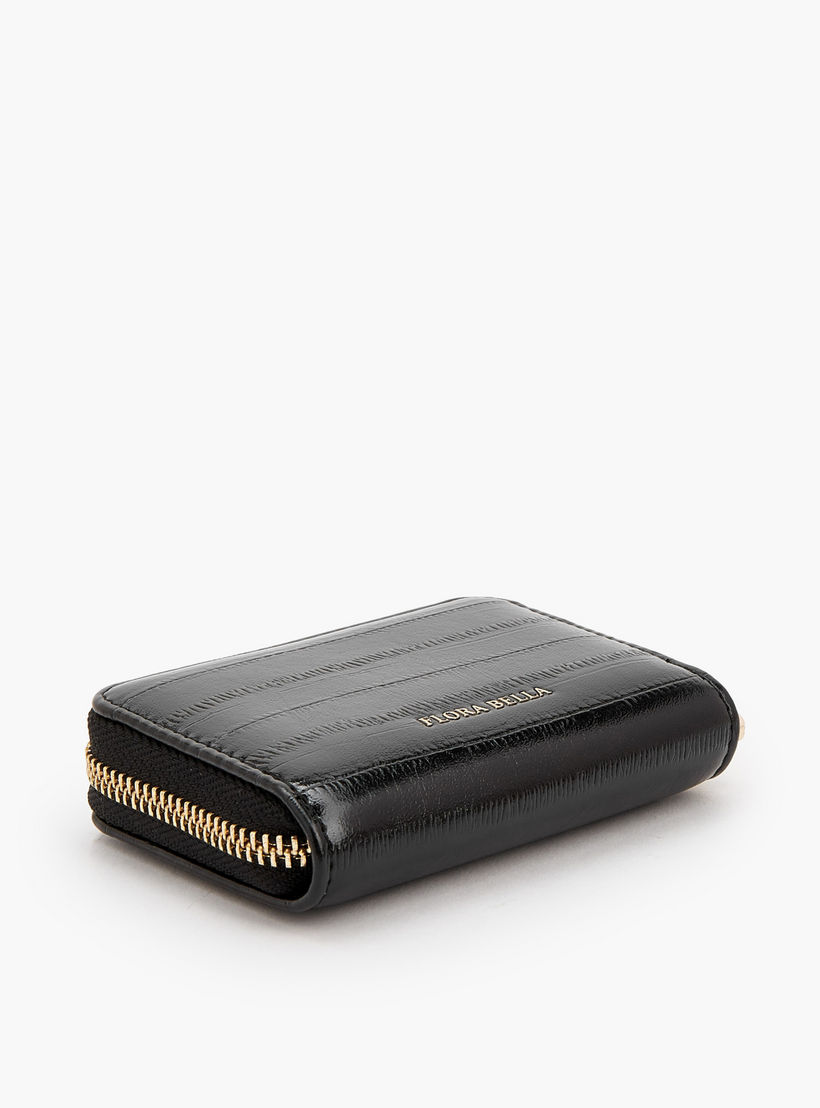 Flora Bella Solid Card Holder with Zip Closure-women-bagsandwallets-wallets-image-4