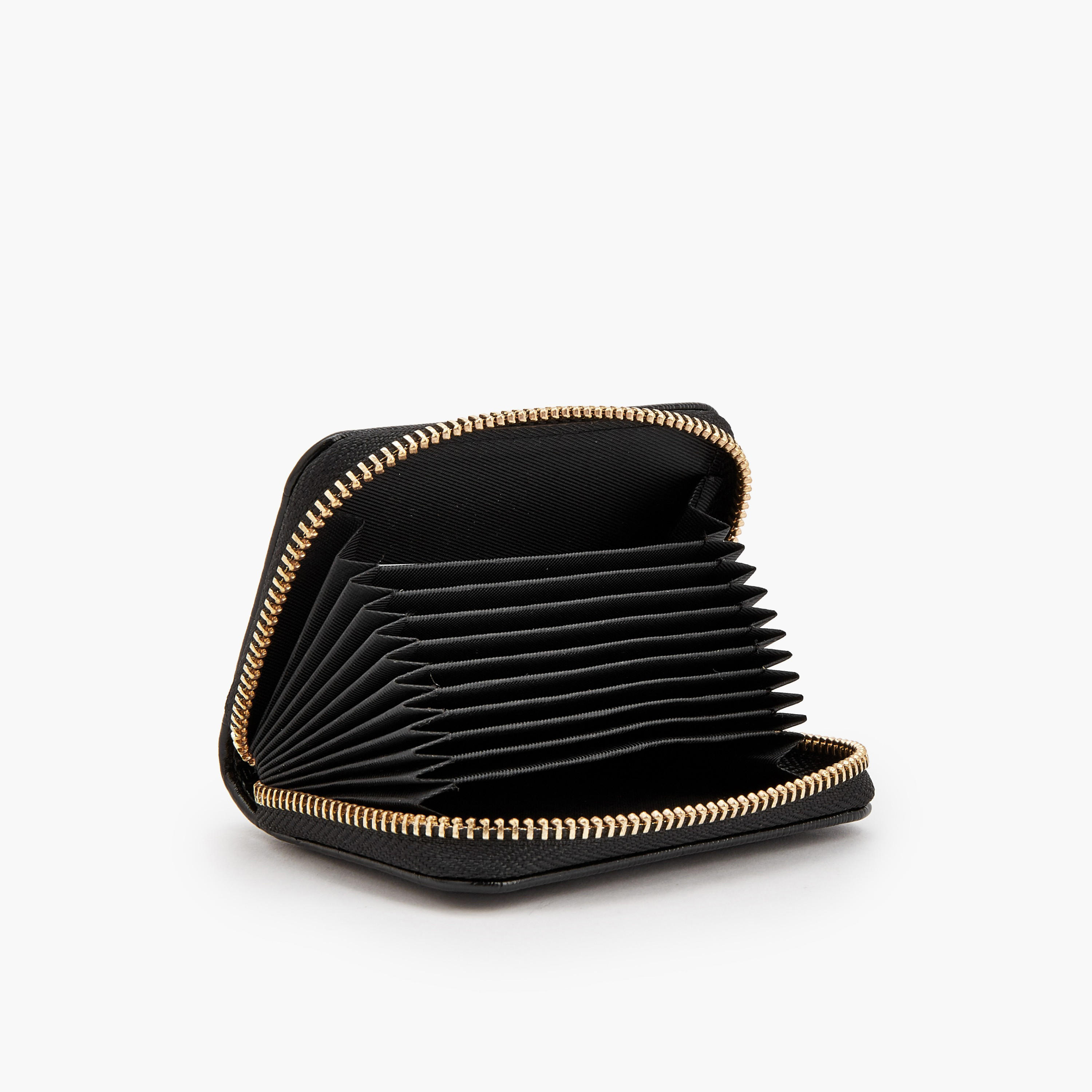 حافظة بطاقات سادة بسحّاب إغلاق من فلورا بيلا-women-bagsandwallets-wallets-image-12