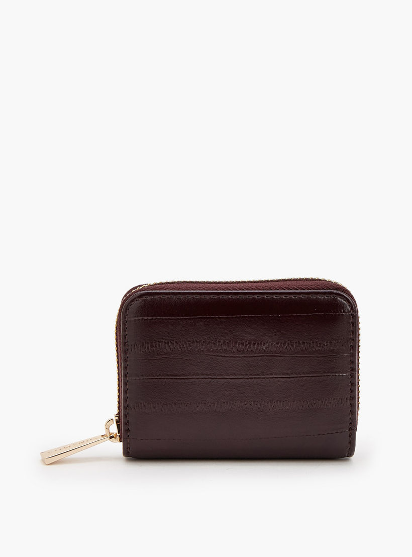 Flora Bella Solid Card Holder with Zip Closure-women-bagsandwallets-wallets-image-2