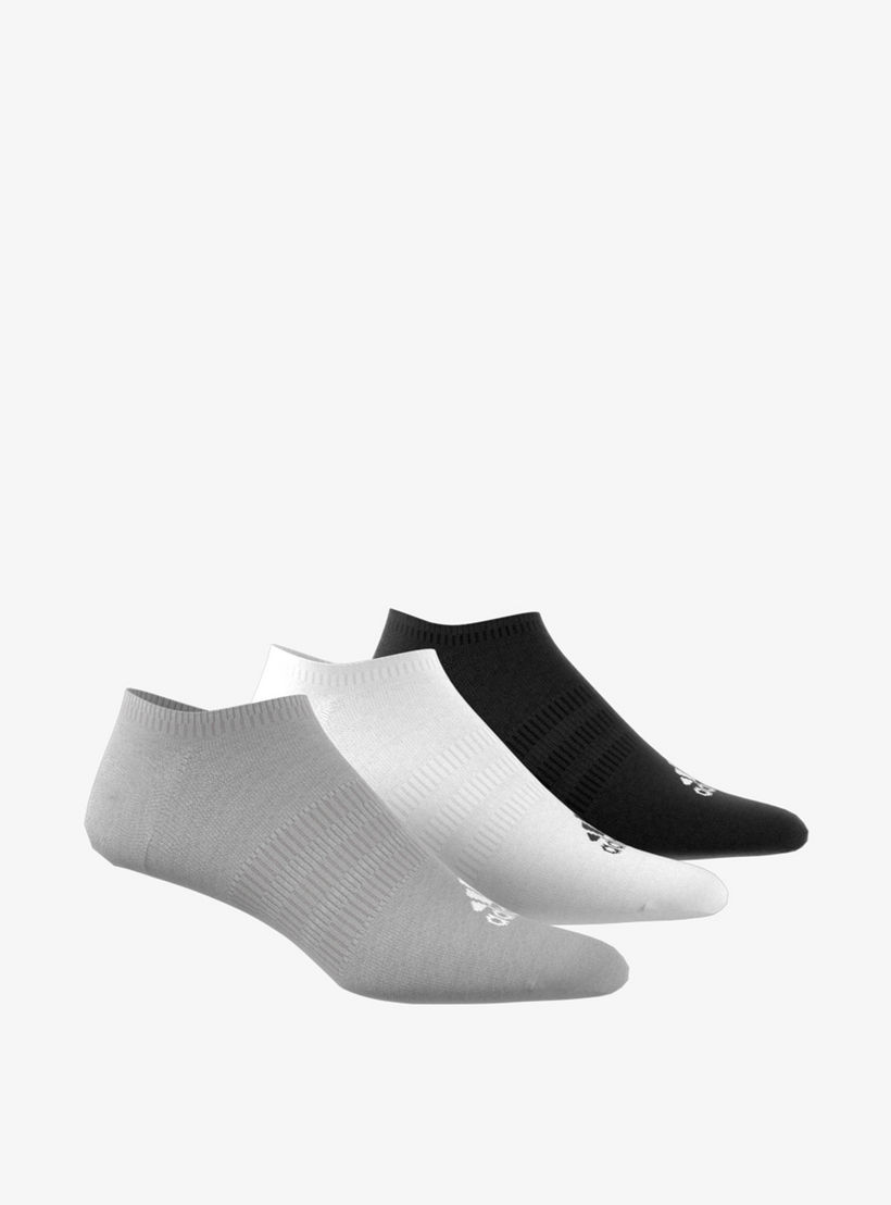 طقم جوارب رياضية 3 أزواج بطول الكاحل من أديداس - IC1328-men-socks-image-2