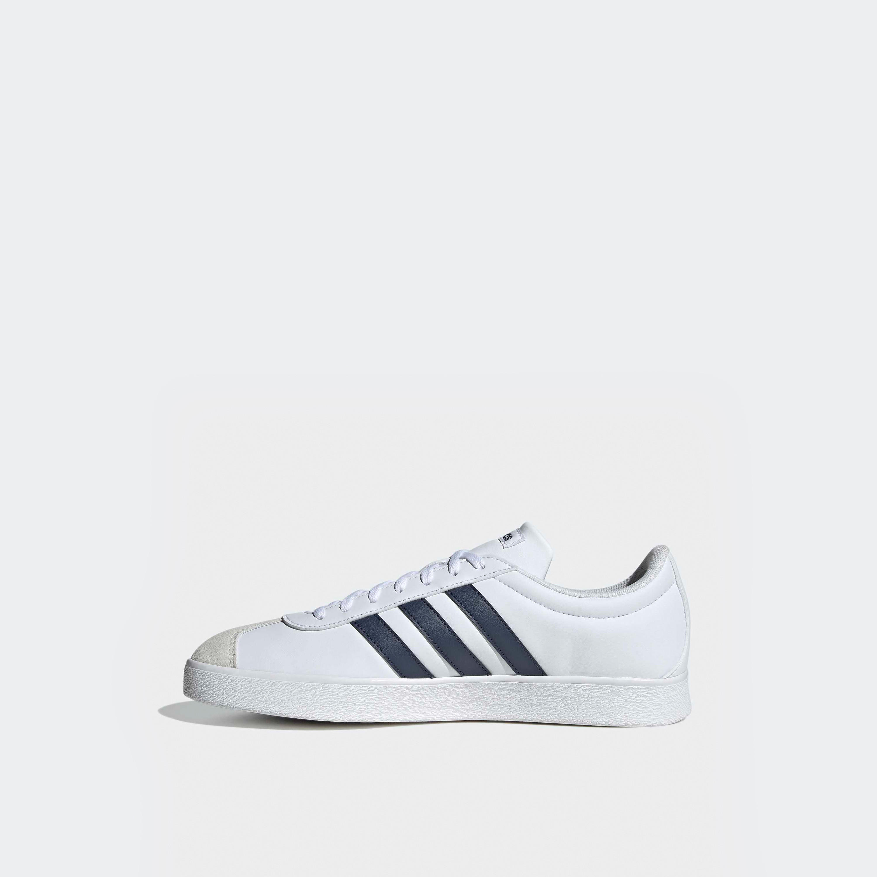 Adidas Men VL Court Base Lace-Up Sneakers-sports-men-shoes-image-3