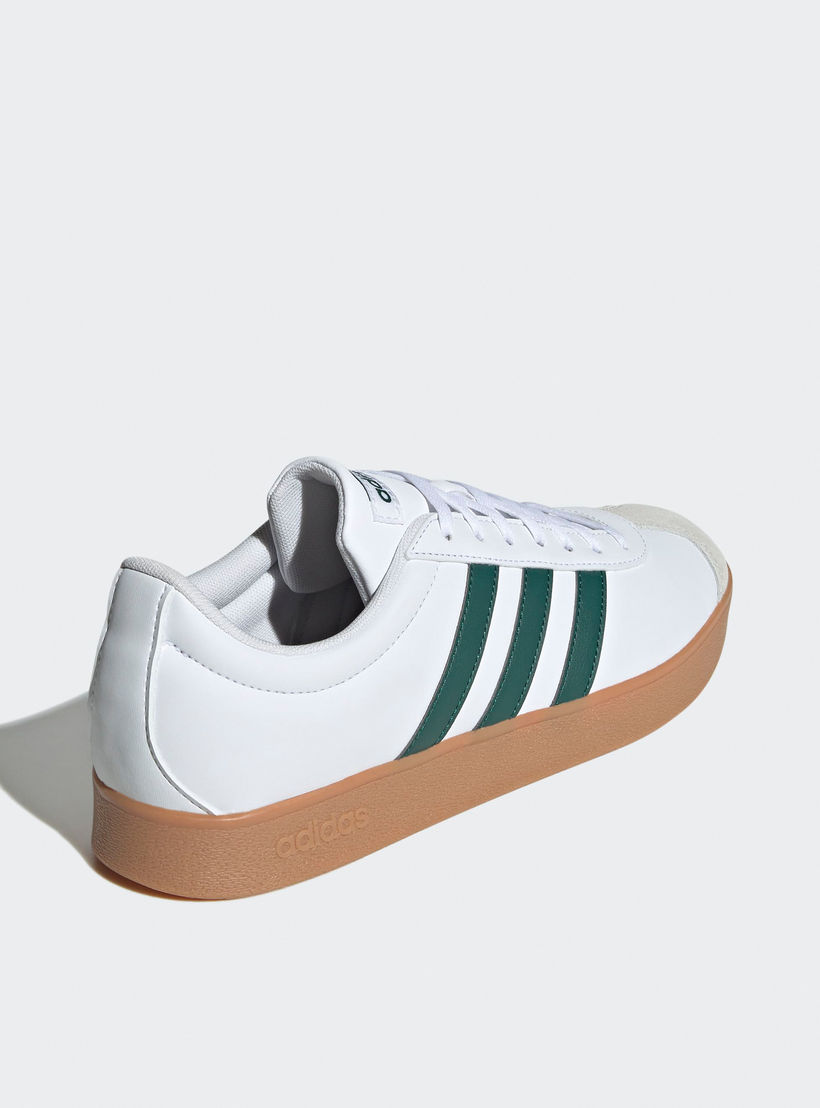 Adidas Men Vl Court Base Lace-Up Ankle Sneakers-sports-men-shoes-image-7