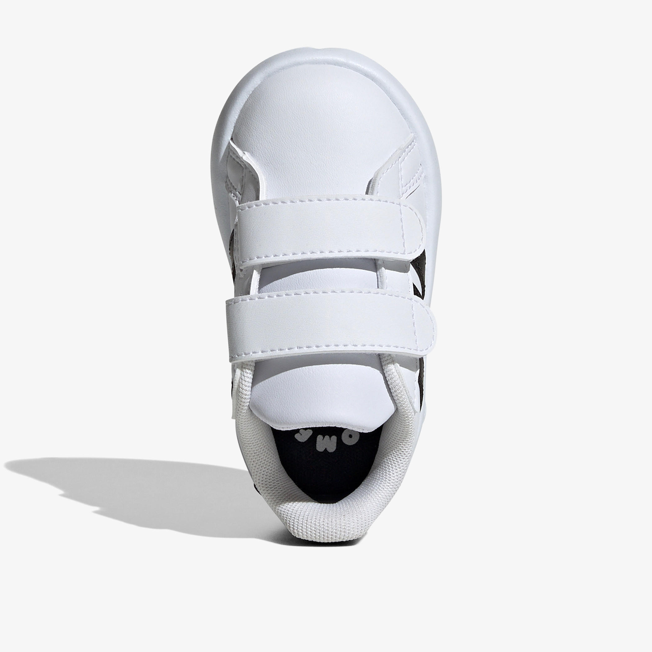 adidas Kids Grand Court 2.0 Hook & Loop Cushioned Sole Running Shoes-boys-shoes-sneakers-image-3
