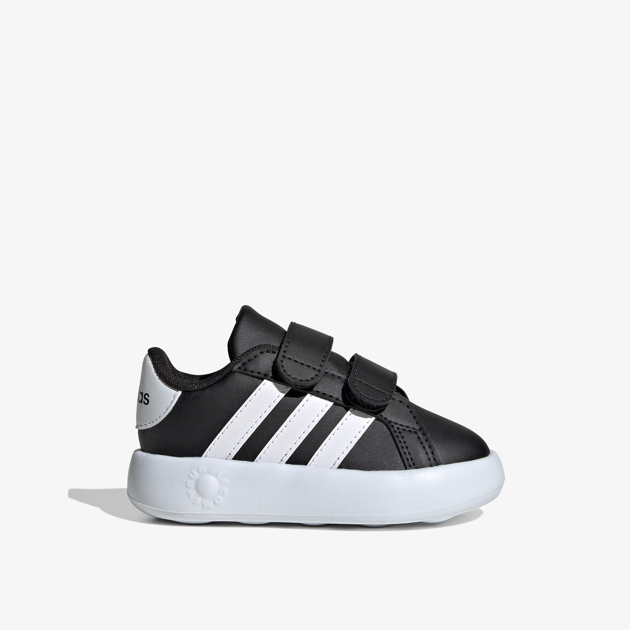 adidas Girls GRAND COURT 2.0 CF I Hook & Loop Walking Shoes-baby-girls-shoes-closedshoes-image-2