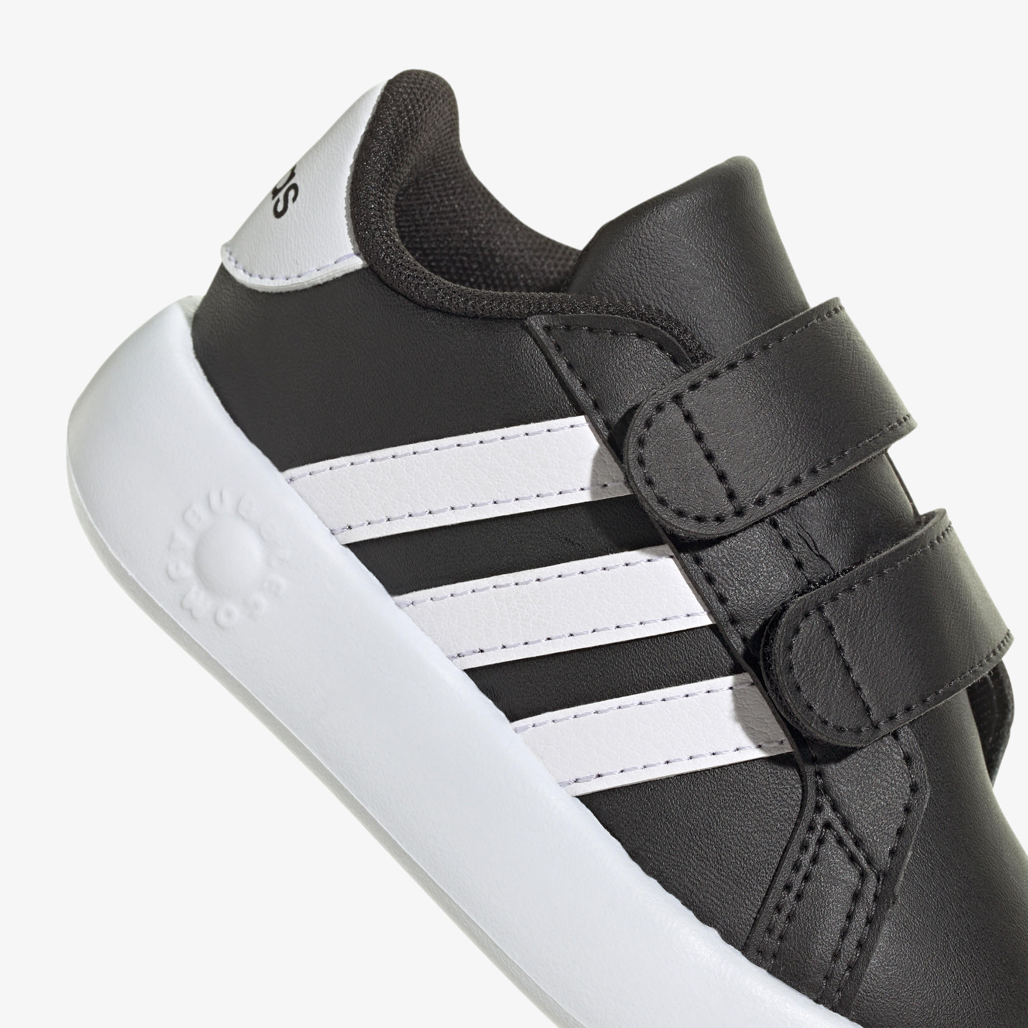adidas Girls GRAND COURT 2.0 CF I Hook & Loop Walking Shoes-baby-girls-shoes-closedshoes-image-8