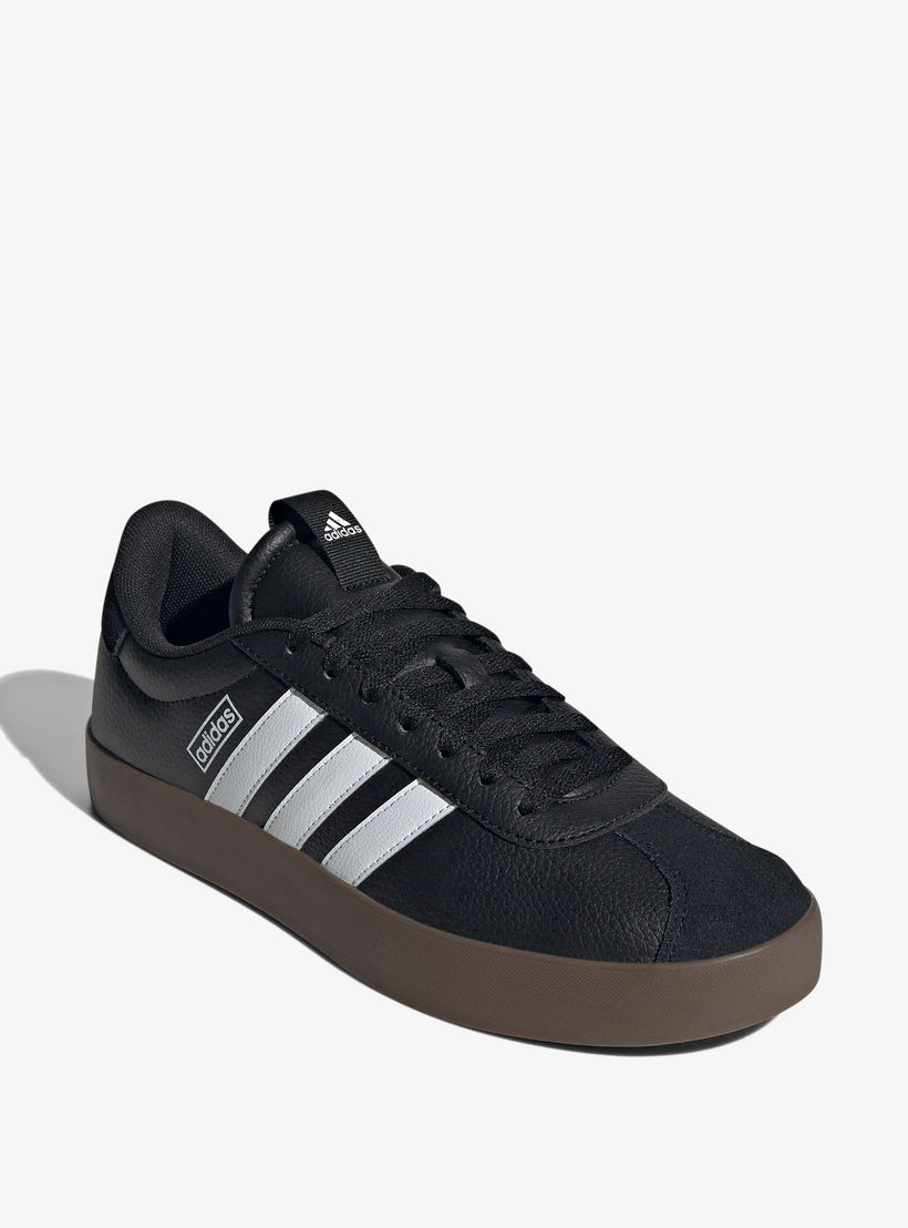 حذاء سنيكرز متعدد التصاميم برباط إغلاق للرجال من أديداس - VL COURT 3.0-sports-men-shoes-image-1