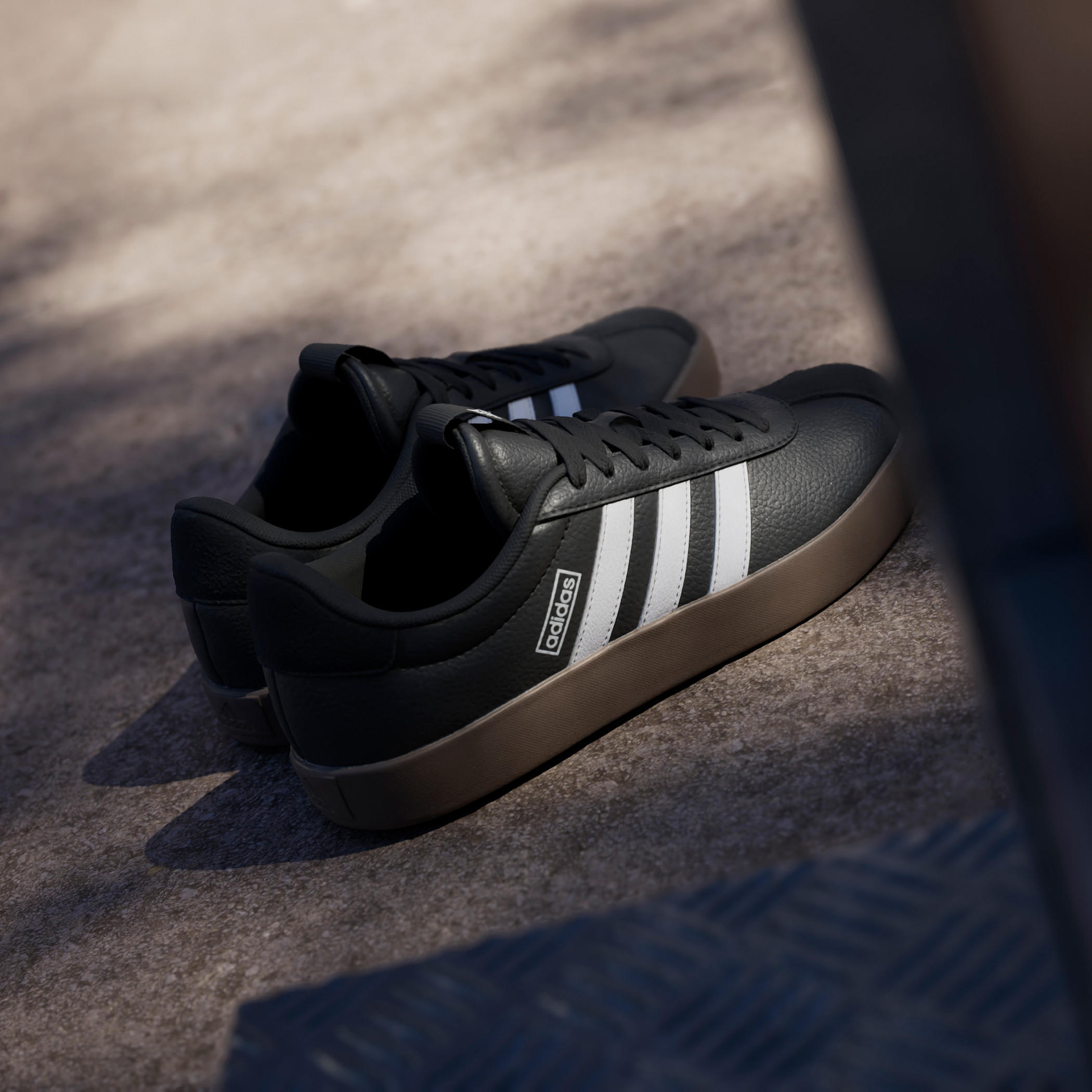 Adidas Women's Solid Sneakers with Lace-Up Closure - VL Court 3.0-women-shoes-sneakers-image-12