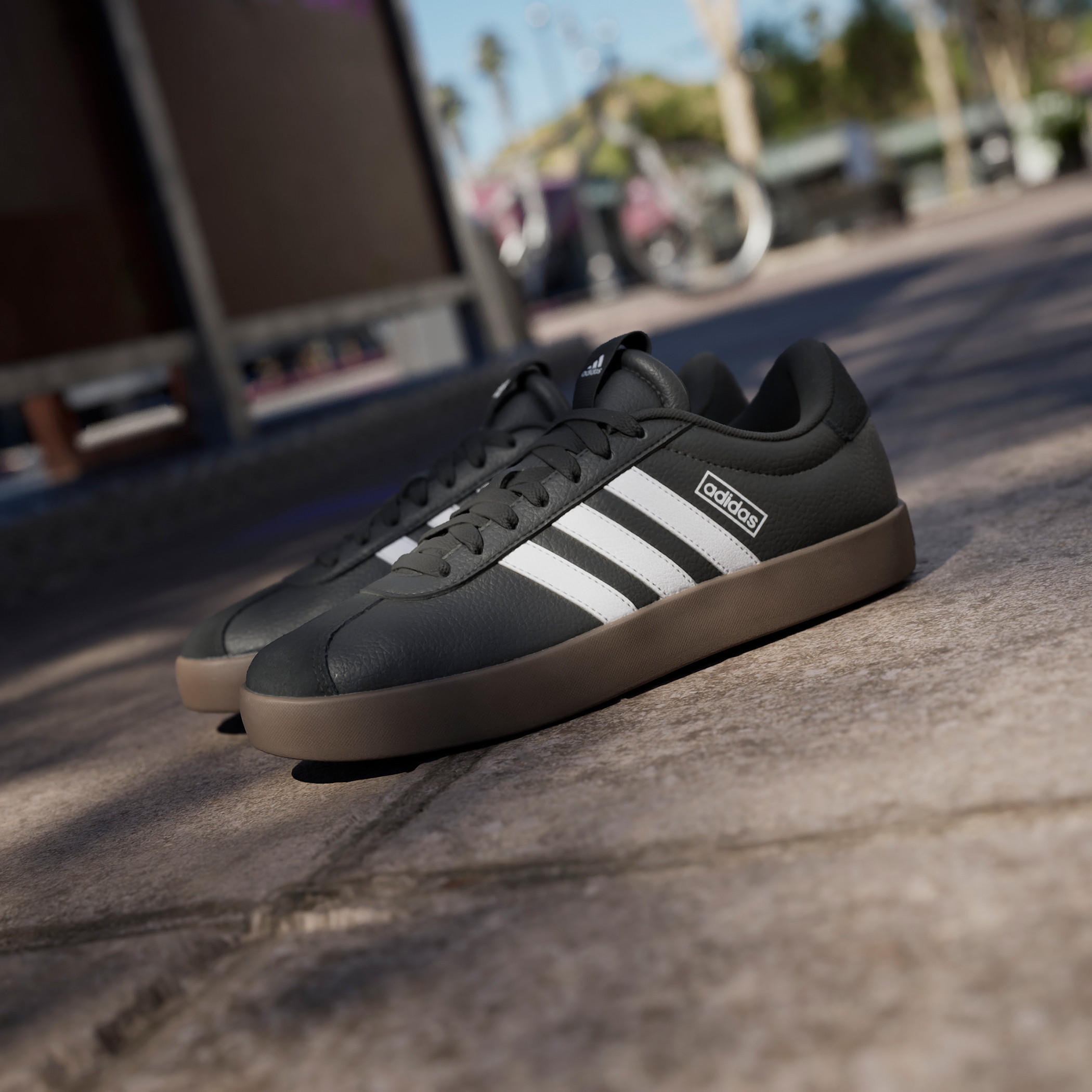 Adidas Women's Solid Sneakers with Lace-Up Closure - VL Court 3.0-women-shoes-sneakers-image-14