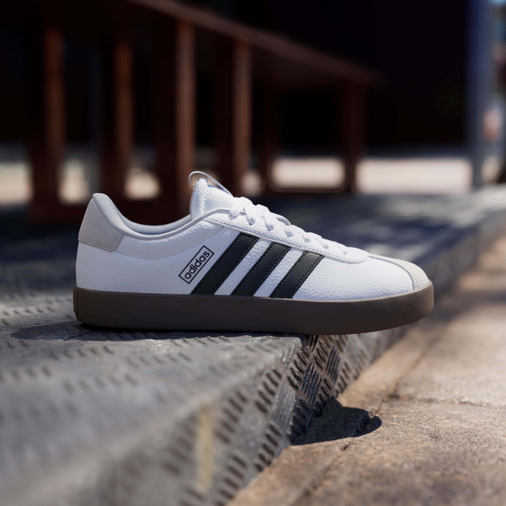 Adidas Women's Panelled Sneakers with Lace-Up Closure - VL Court 3.0-women-shoes-sneakers-image-10