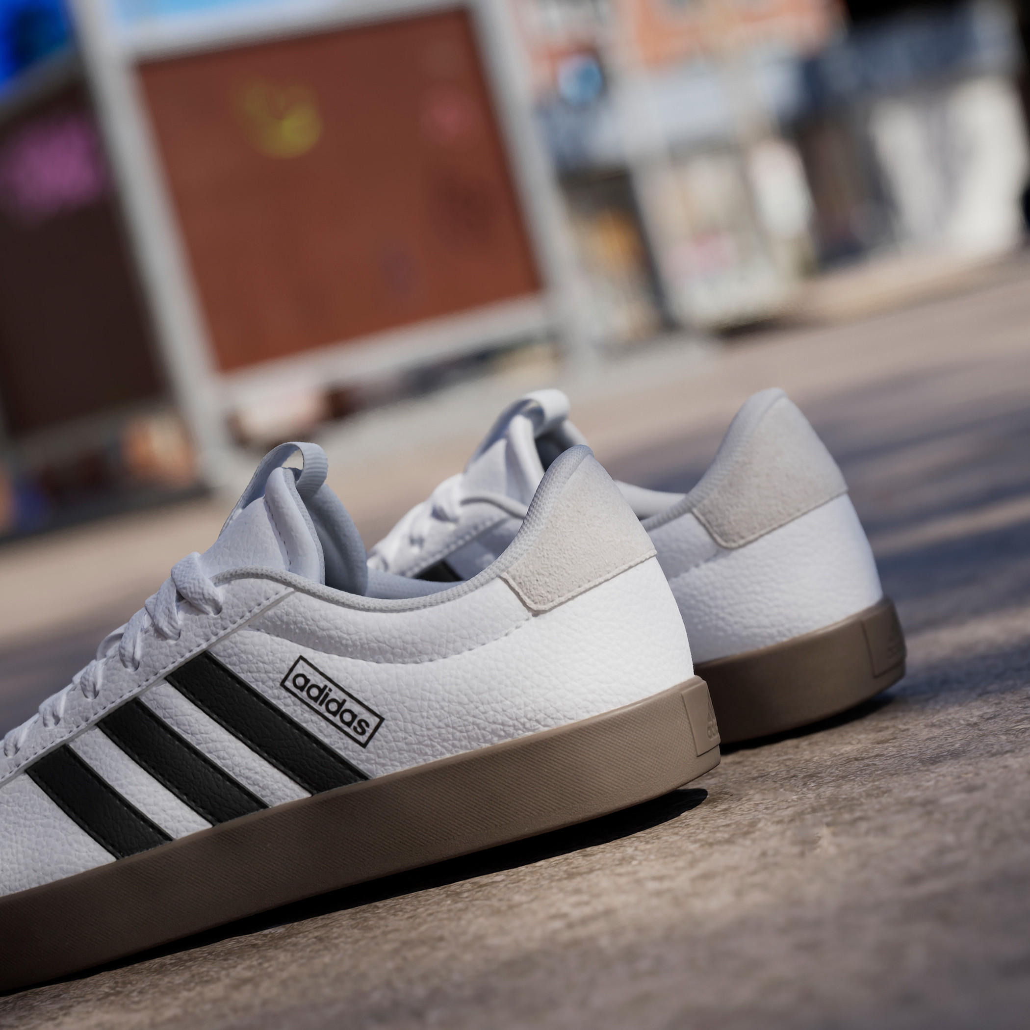 Adidas Women's Panelled Sneakers with Lace-Up Closure - VL Court 3.0-women-shoes-sneakers-image-16