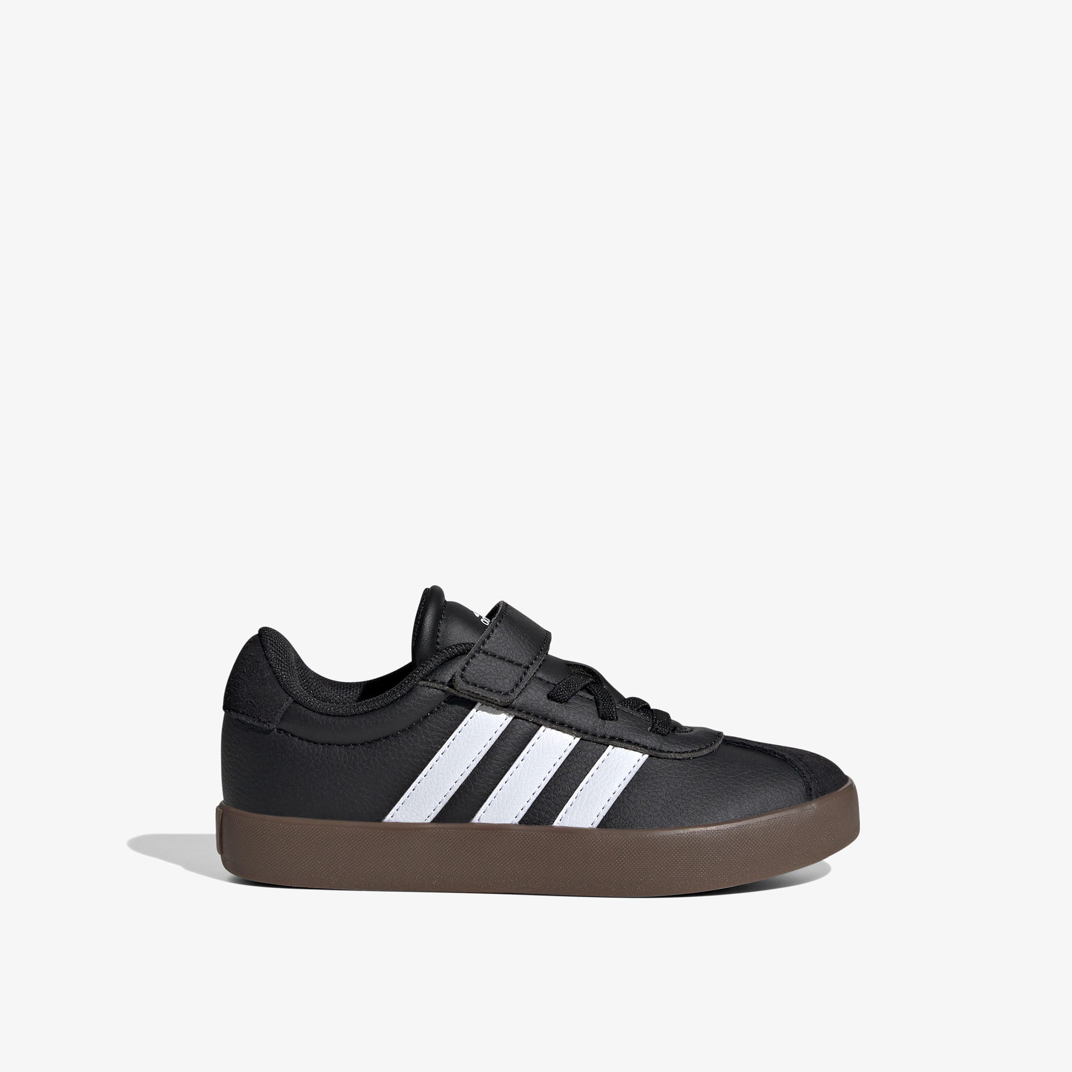 adidas Kids Vl Court 3.0 El C Hook & Loop Durable Trainer Shoes-boys-shoes-sneakers-image-3