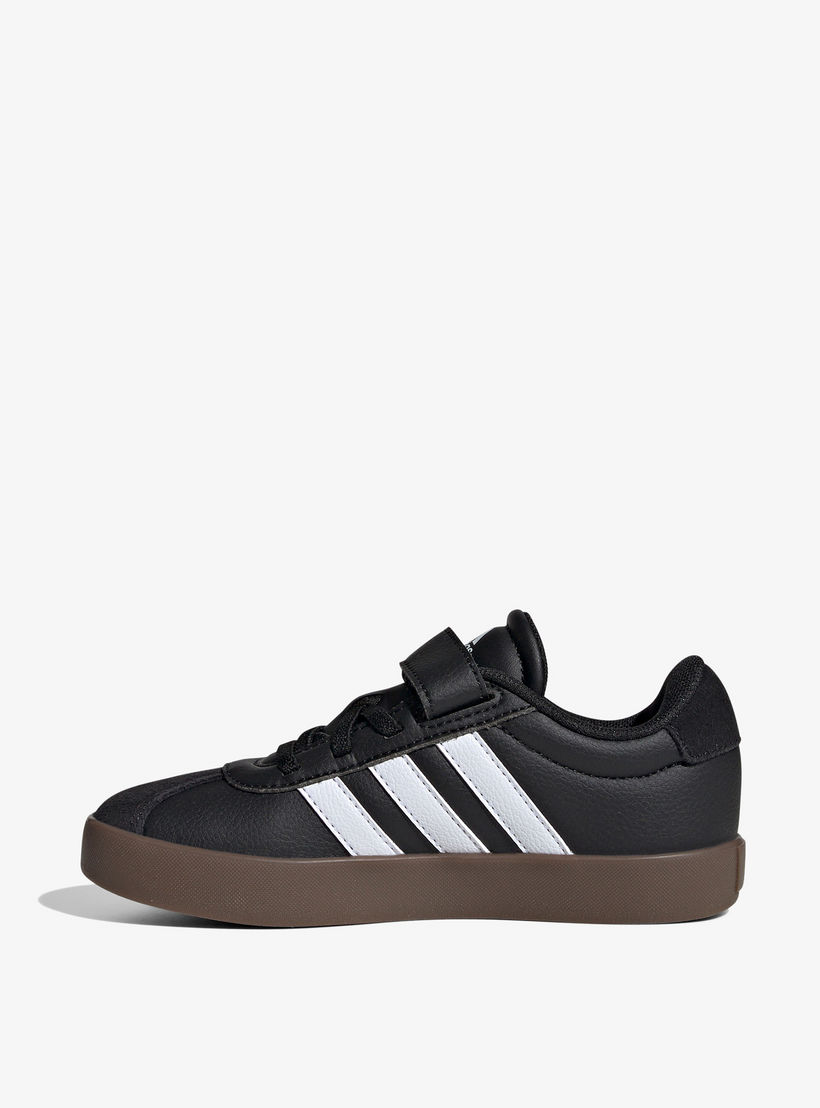 adidas Kids Vl Court 3.0 El C Hook & Loop Durable Trainer Shoes-boys-shoes-sneakers-image-6